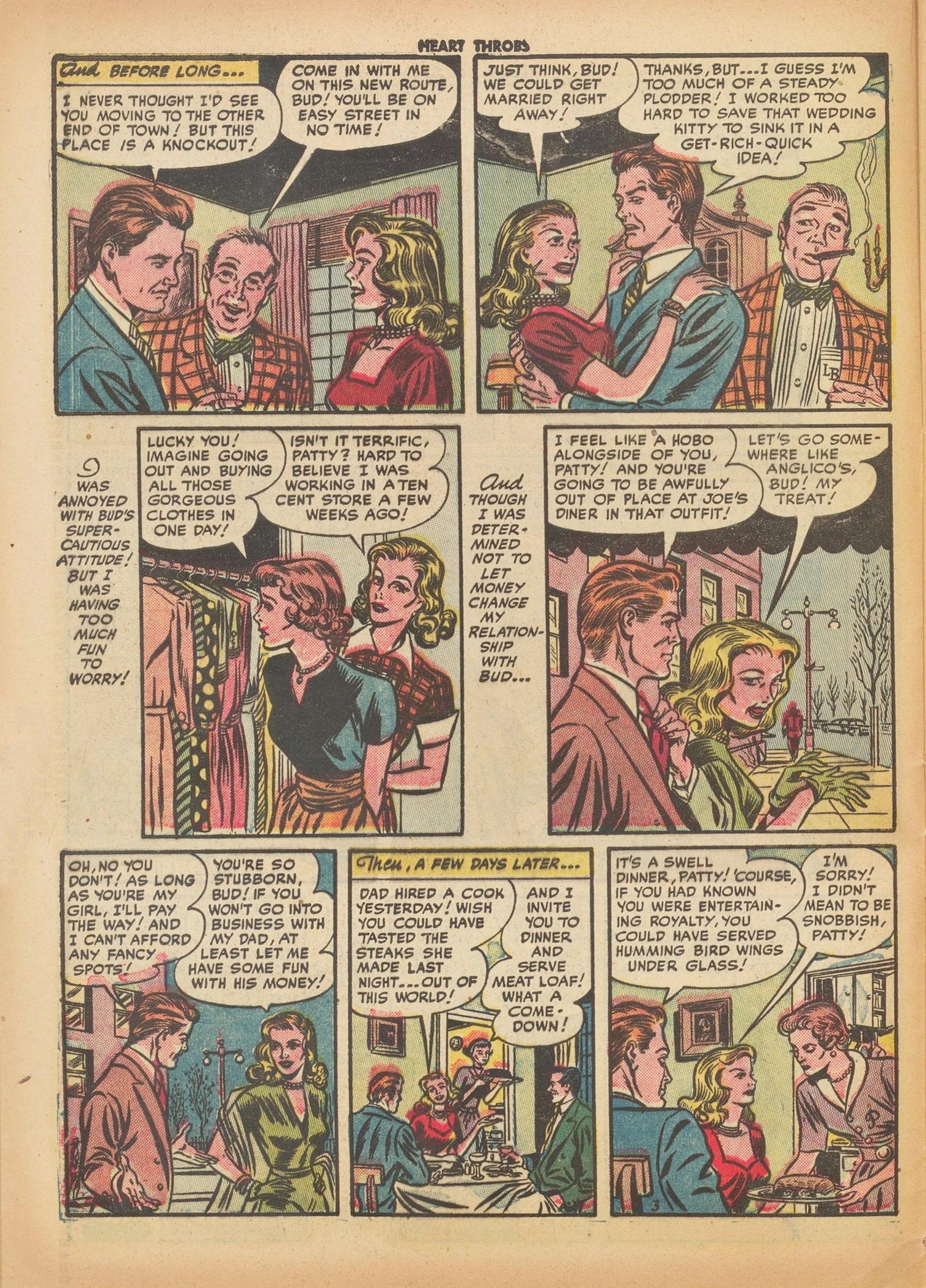Read online Heart Throbs comic -  Issue #15 - 14