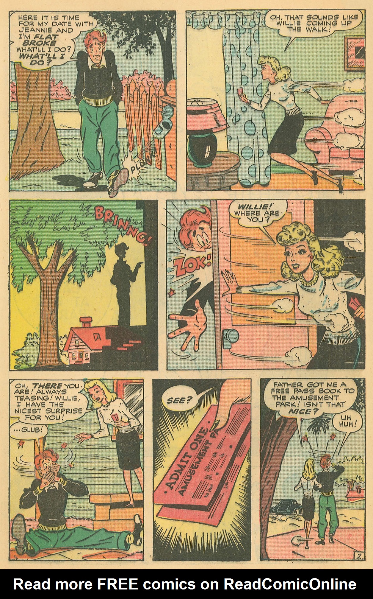 Read online Willie Comics (1946) comic -  Issue #6 - 40