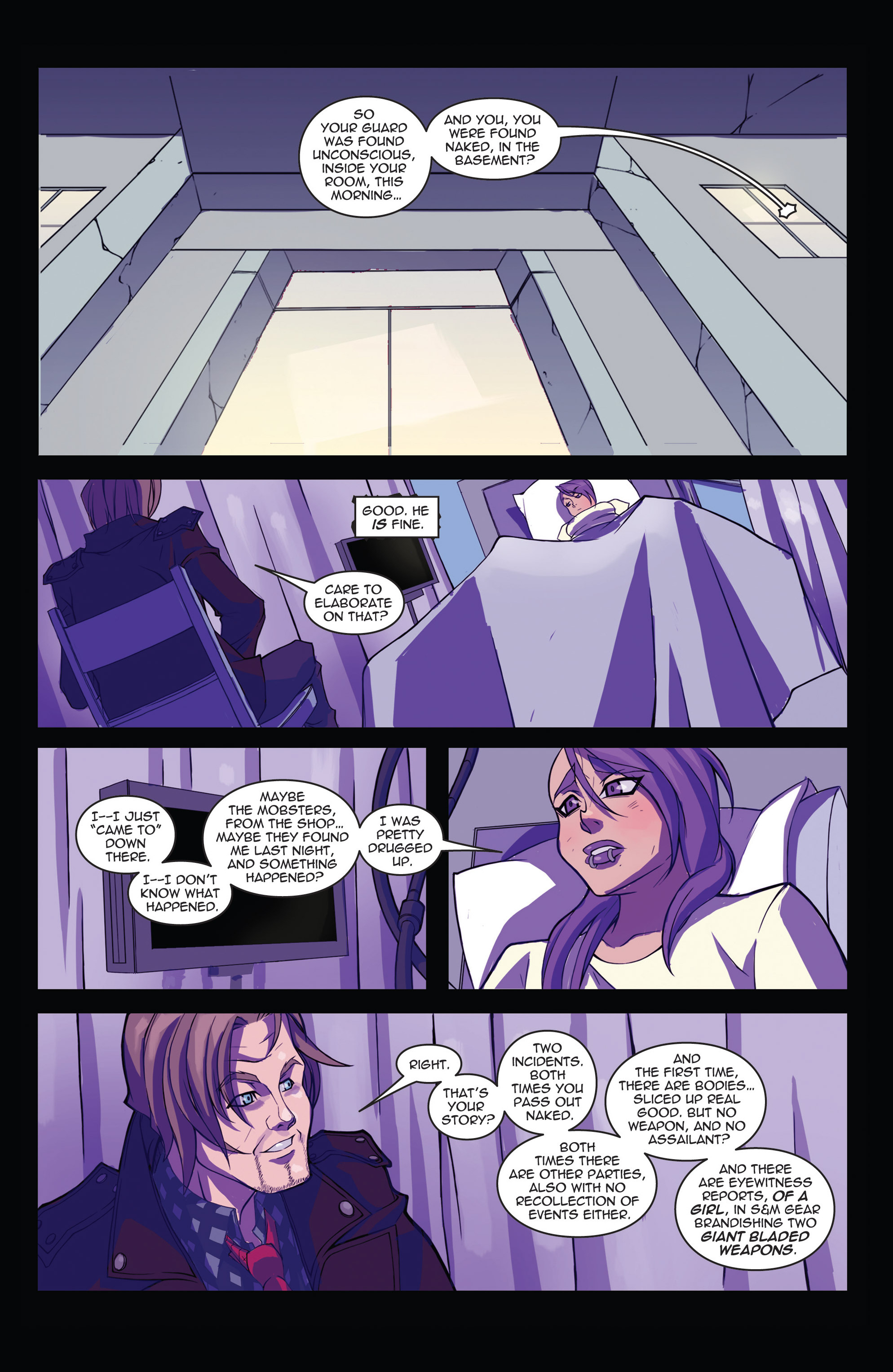 Read online Vampblade comic -  Issue #3 - 3