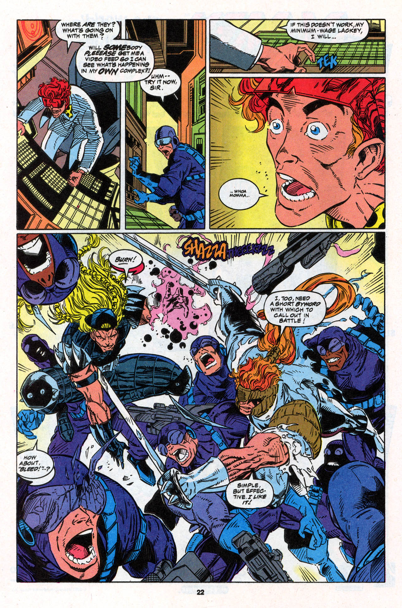 Read online X-Force (1991) comic -  Issue #30 - 23