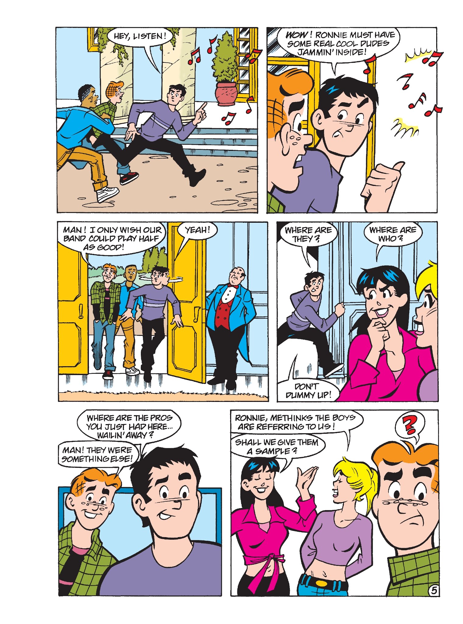 Read online Archie's Funhouse Double Digest comic -  Issue #27 - 121