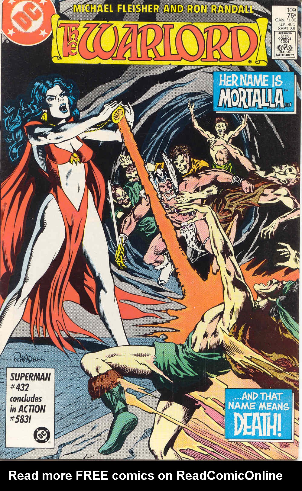 Read online Warlord (1976) comic -  Issue #109 - 1
