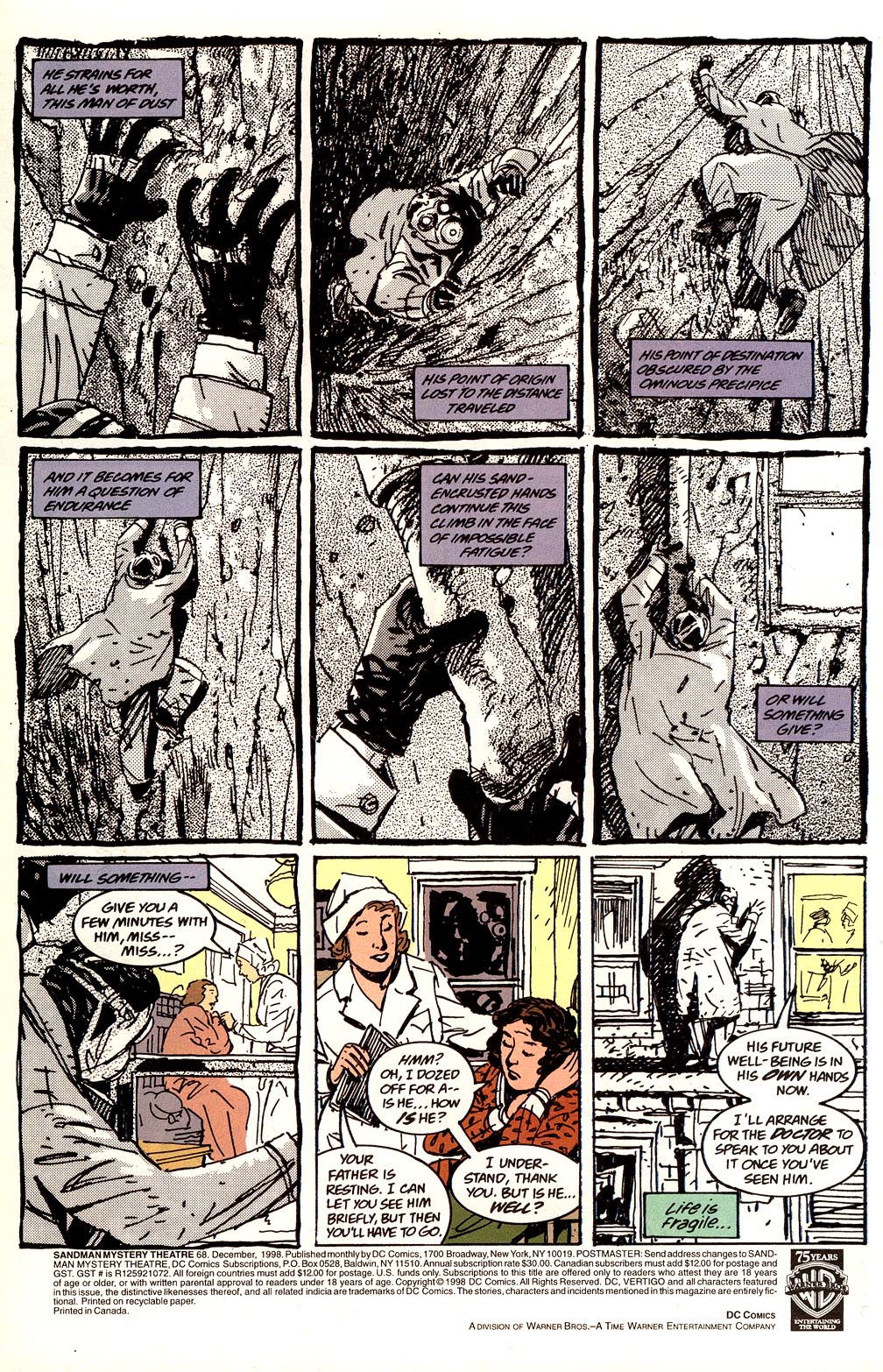 Read online Sandman Mystery Theatre comic -  Issue #68 - 2