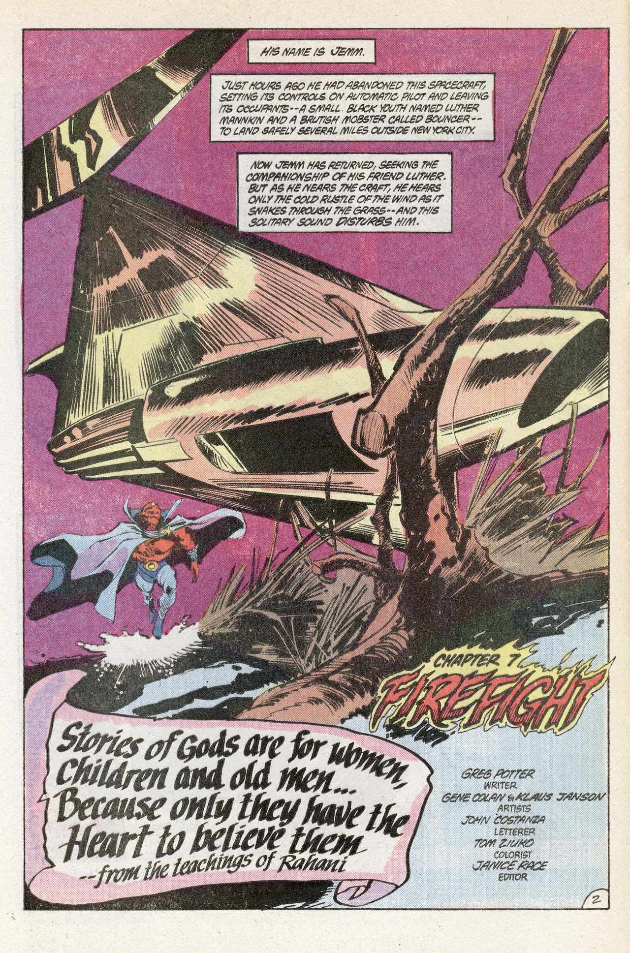 Read online Jemm, Son of Saturn comic -  Issue #7 - 4