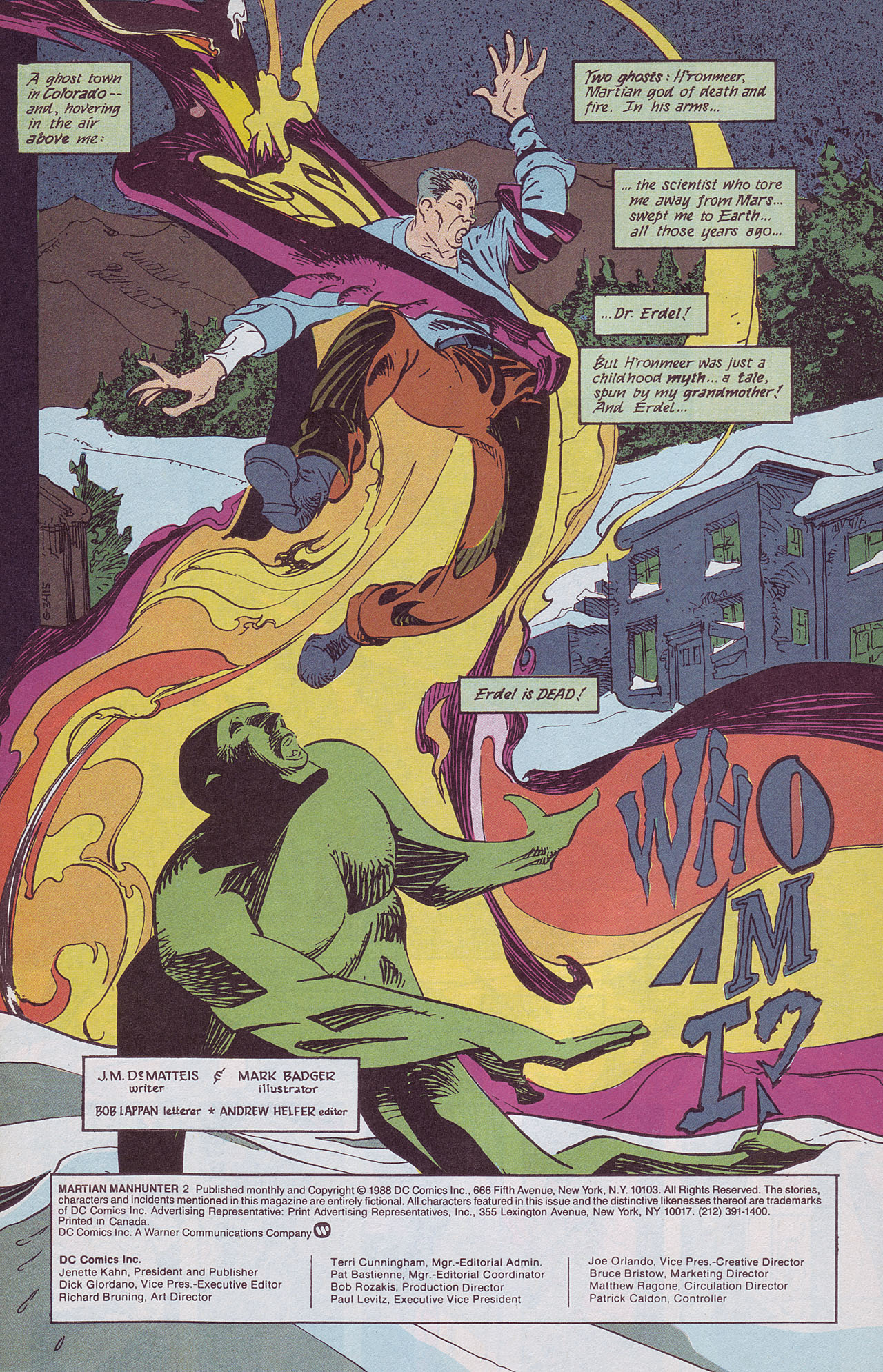 Read online Martian Manhunter (1988) comic -  Issue #3 - 3