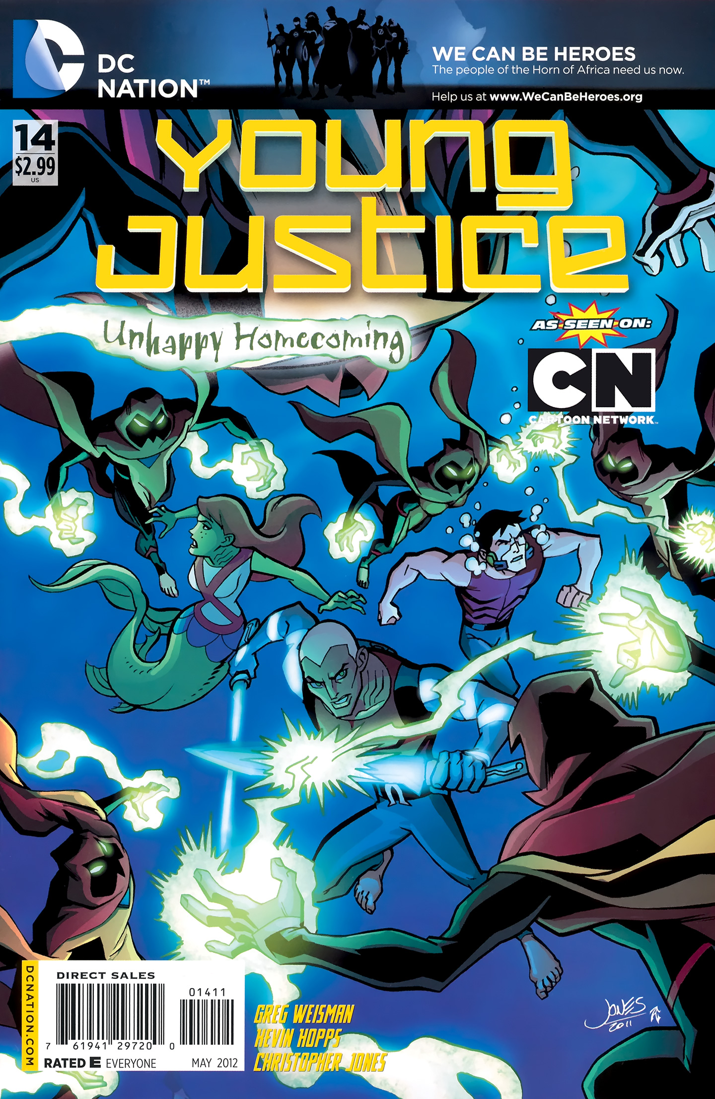 Read online Young Justice (2011) comic -  Issue #14 - 1