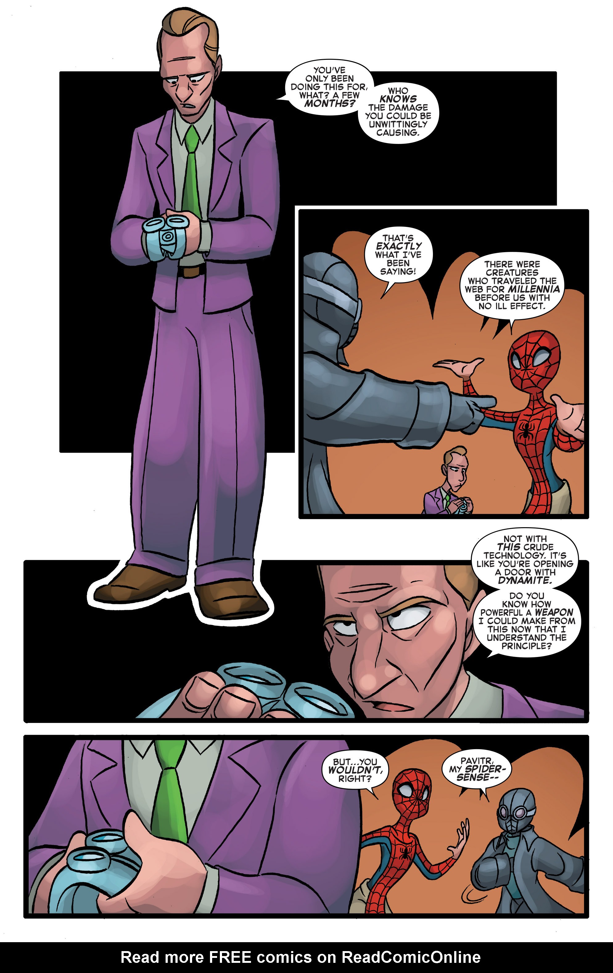Read online Web Warriors comic -  Issue #10 - 12