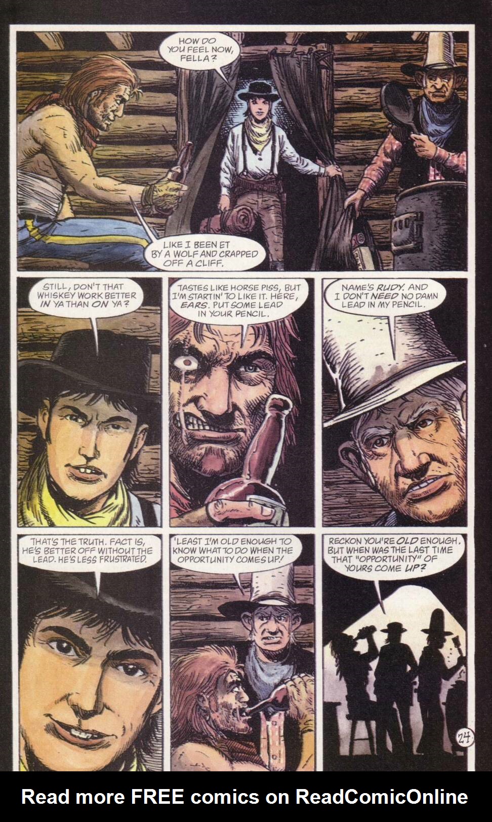 Read online Jonah Hex: Riders of the Worm and Such comic -  Issue #1 - 26