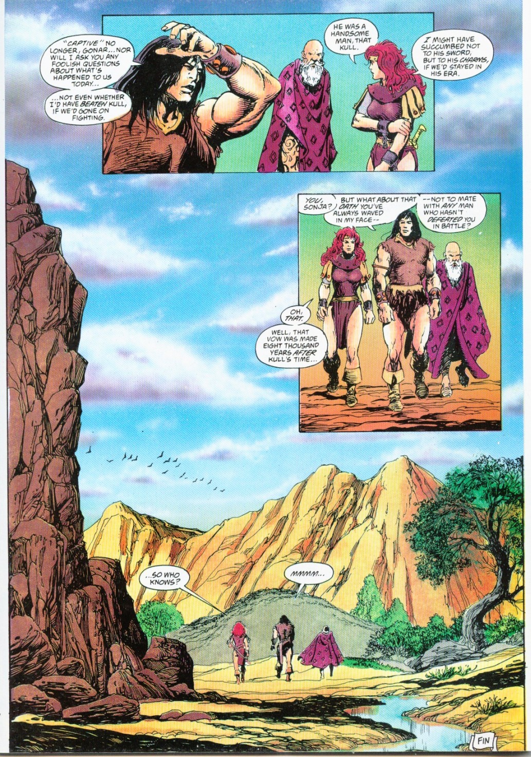 Read online Marvel Graphic Novel comic -  Issue #73 - Conan - The Ravagers Out of Time - 61