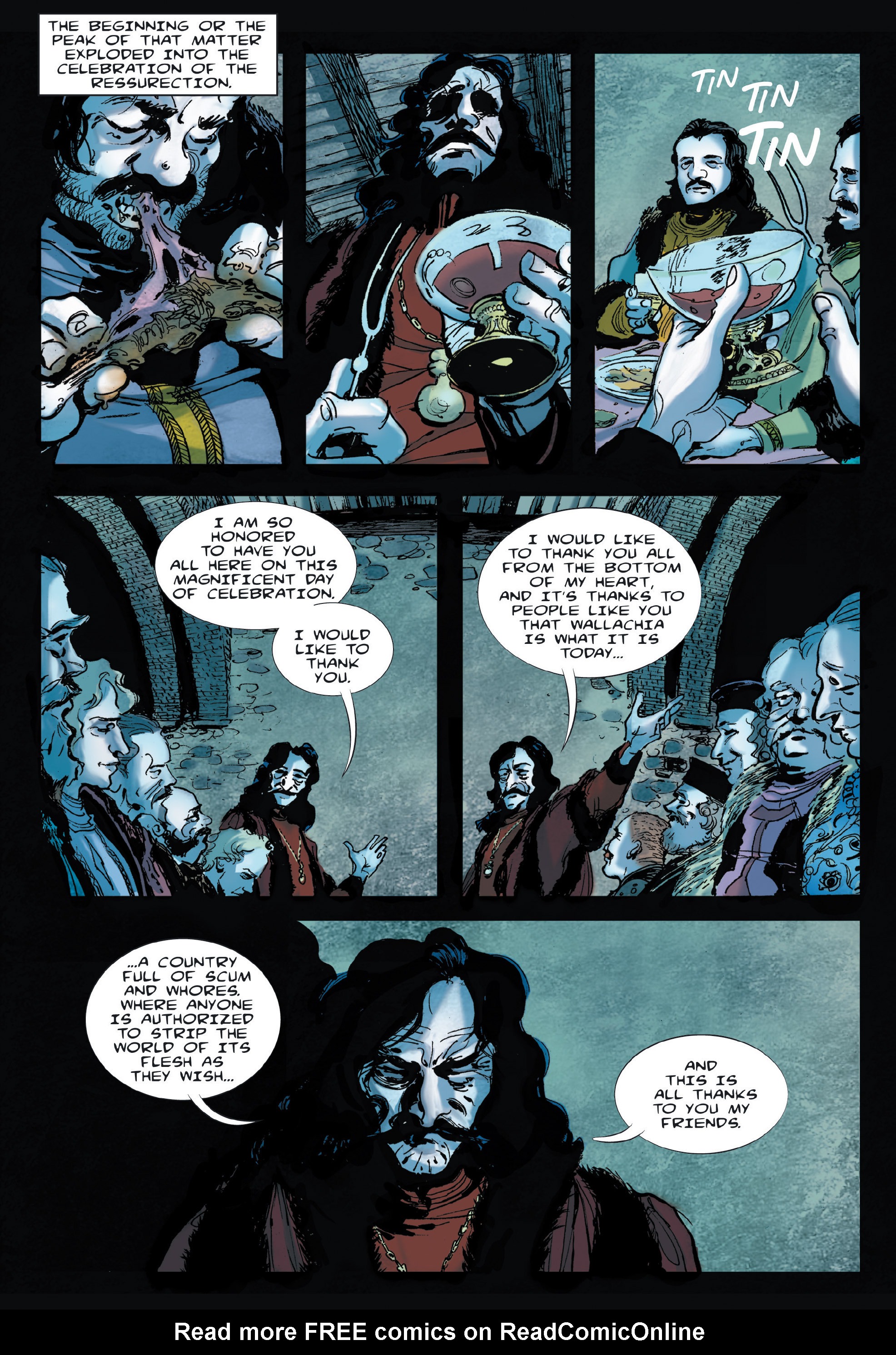 Read online Voivod: The True Story of Vlad the Impaler comic -  Issue # TPB - 7
