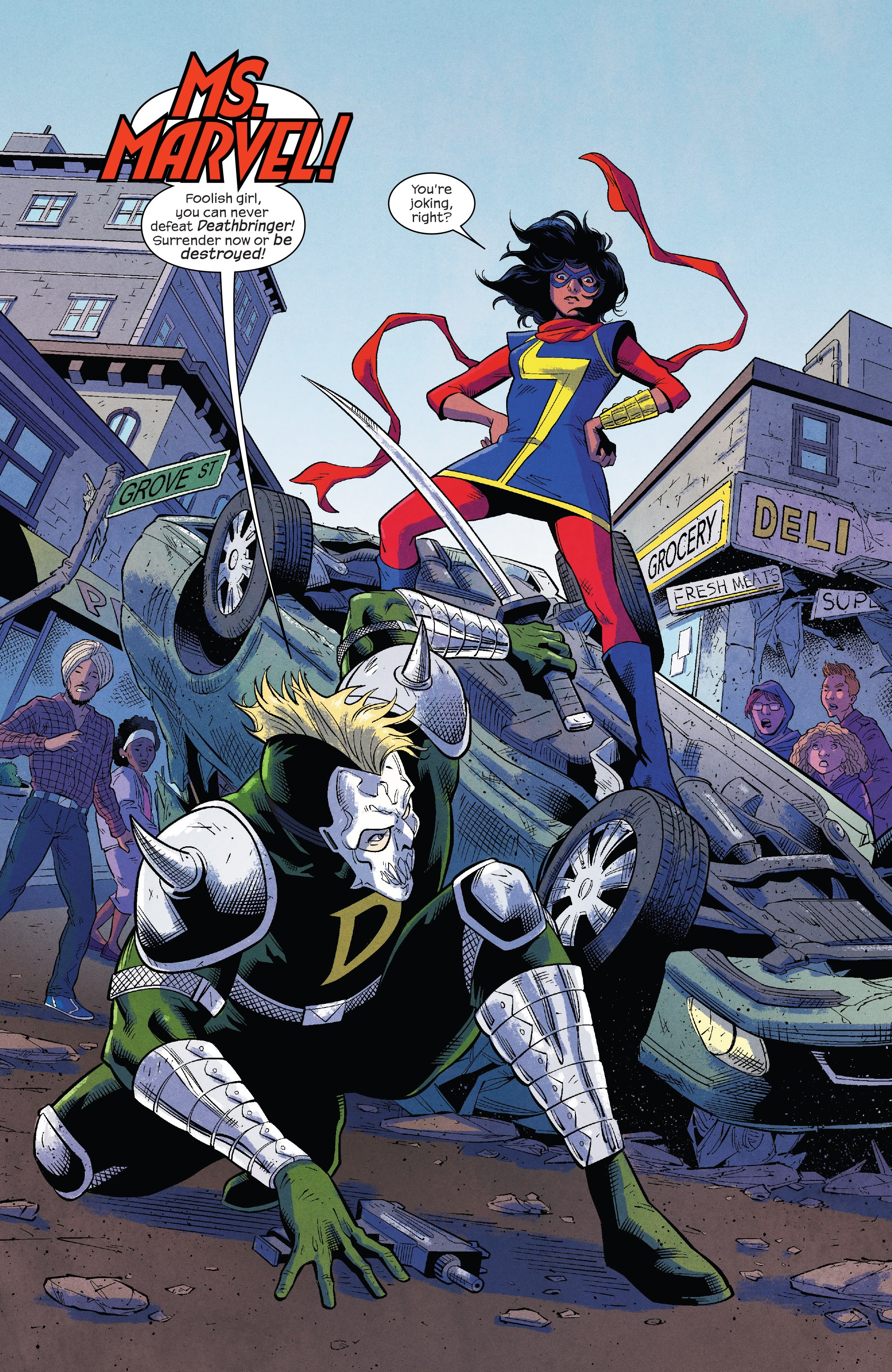 Read online Magnificent Ms. Marvel comic -  Issue #1 - 4