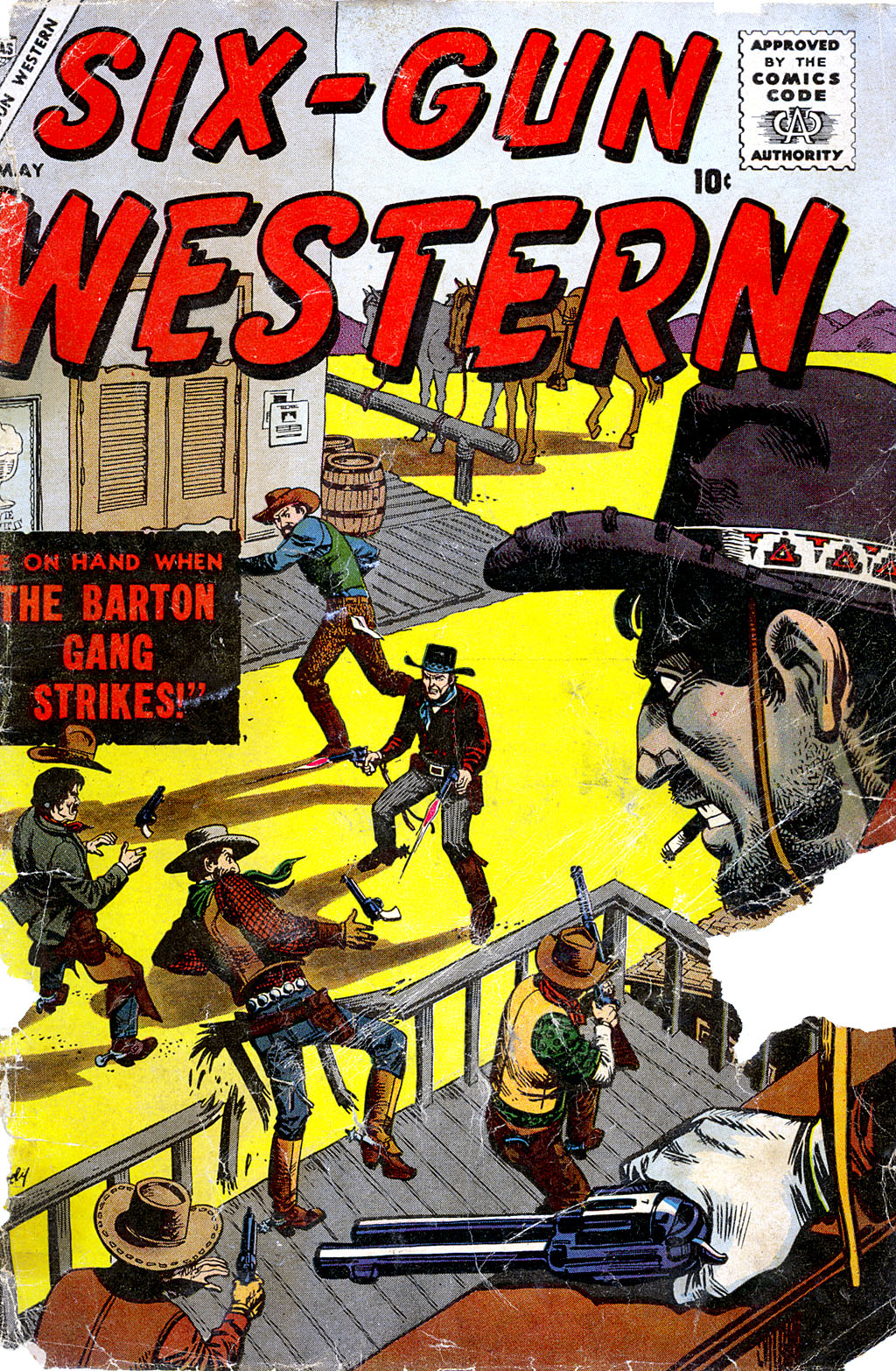 Read online Six-Gun Western comic -  Issue #3 - 1