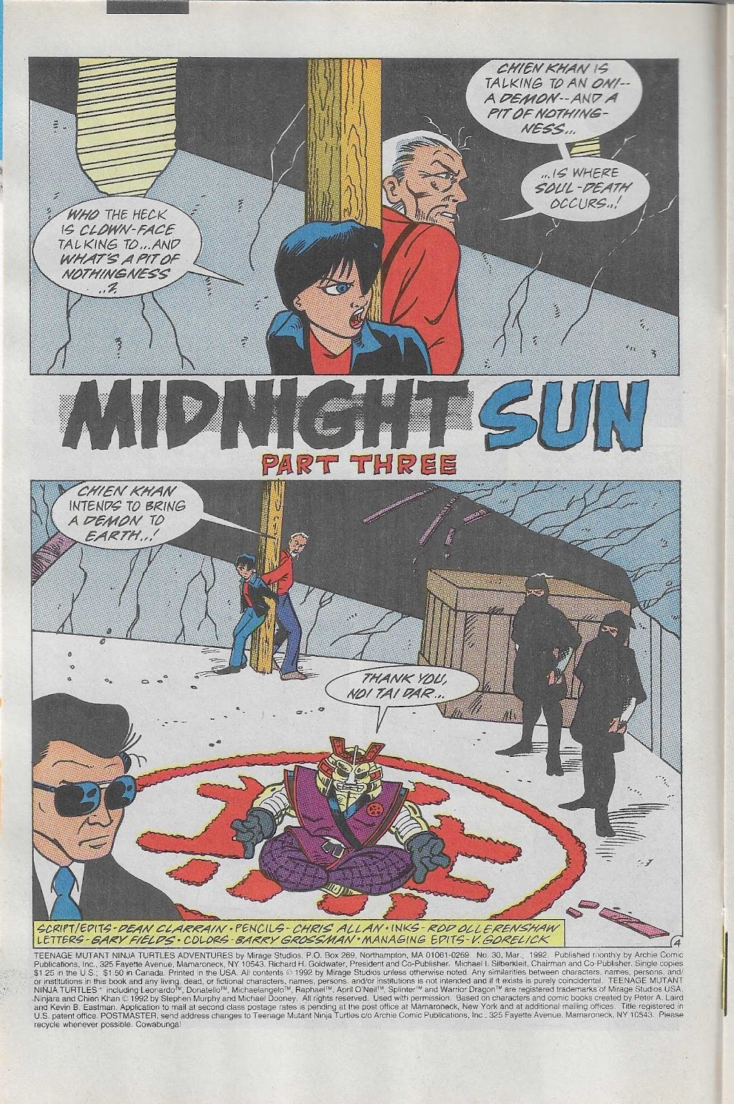 Teenage Mutant Ninja Turtles Adventures (1989) issue 30 - Page 6