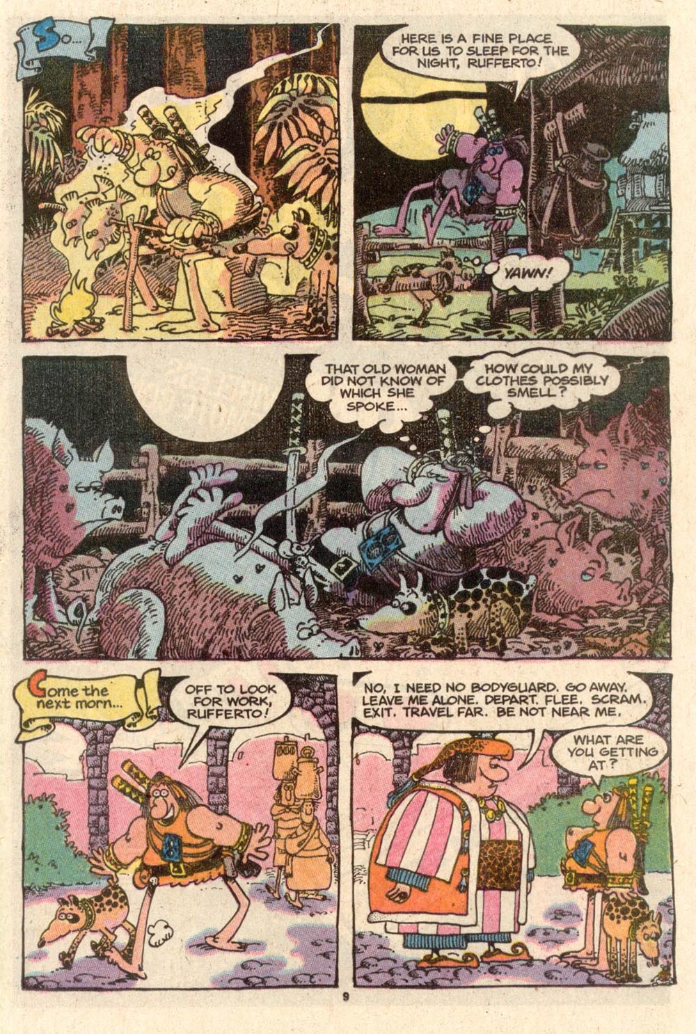 Read online Sergio Aragonés Groo the Wanderer comic -  Issue #46 - 9