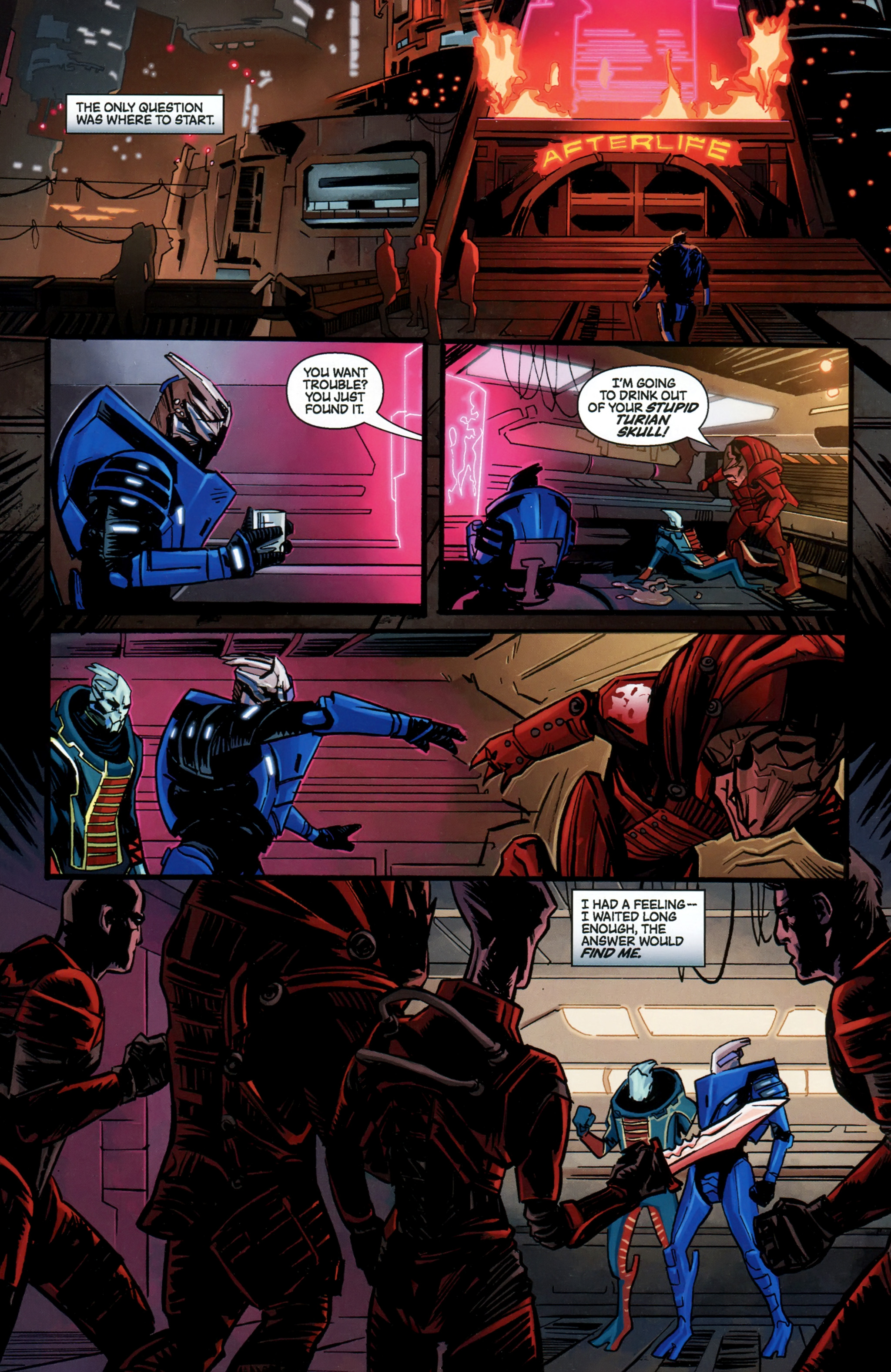 Read online Mass Effect: Homeworlds comic -  Issue #3 - 14