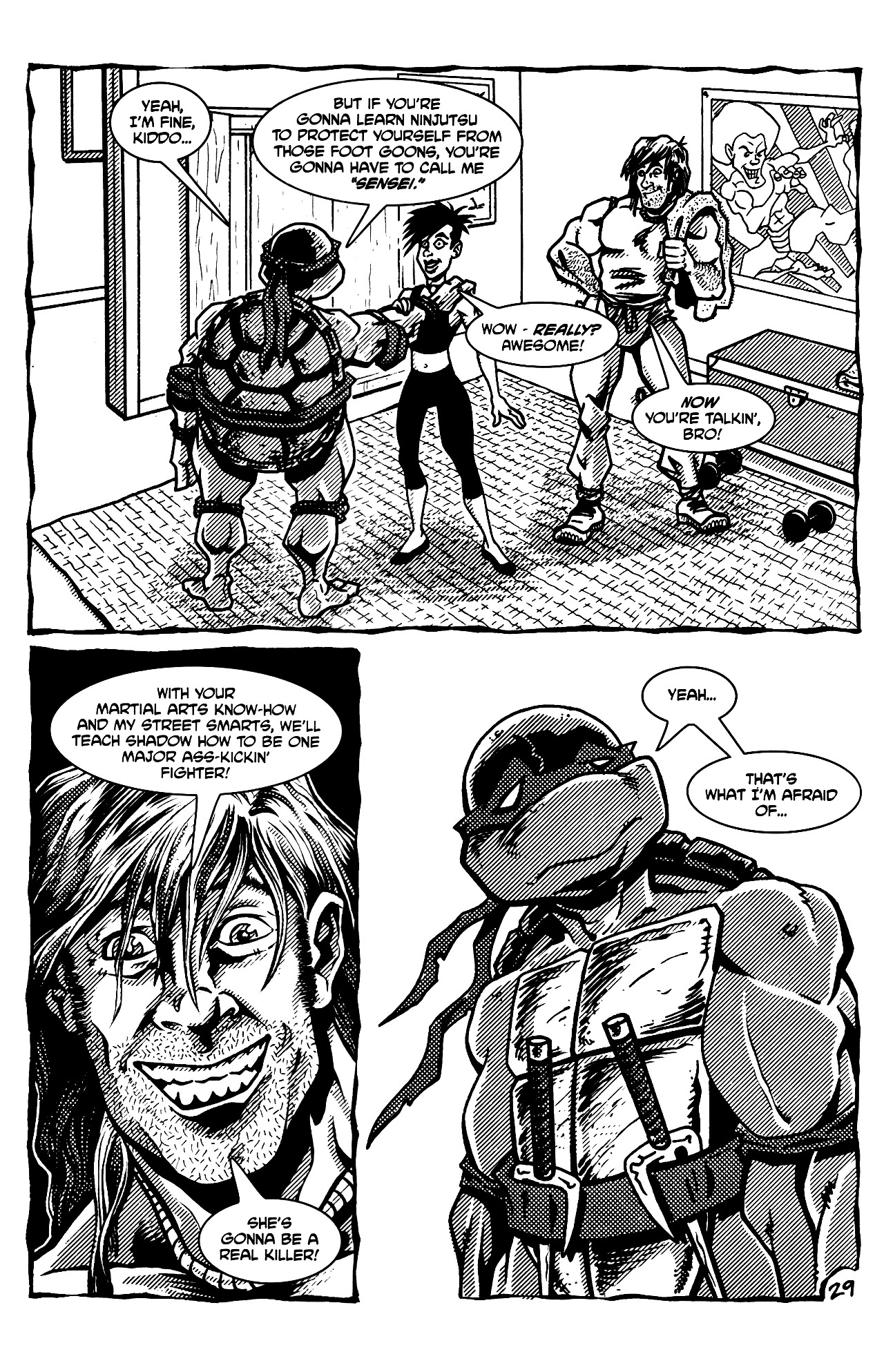 Read online Tales of the TMNT comic -  Issue #69 - 32