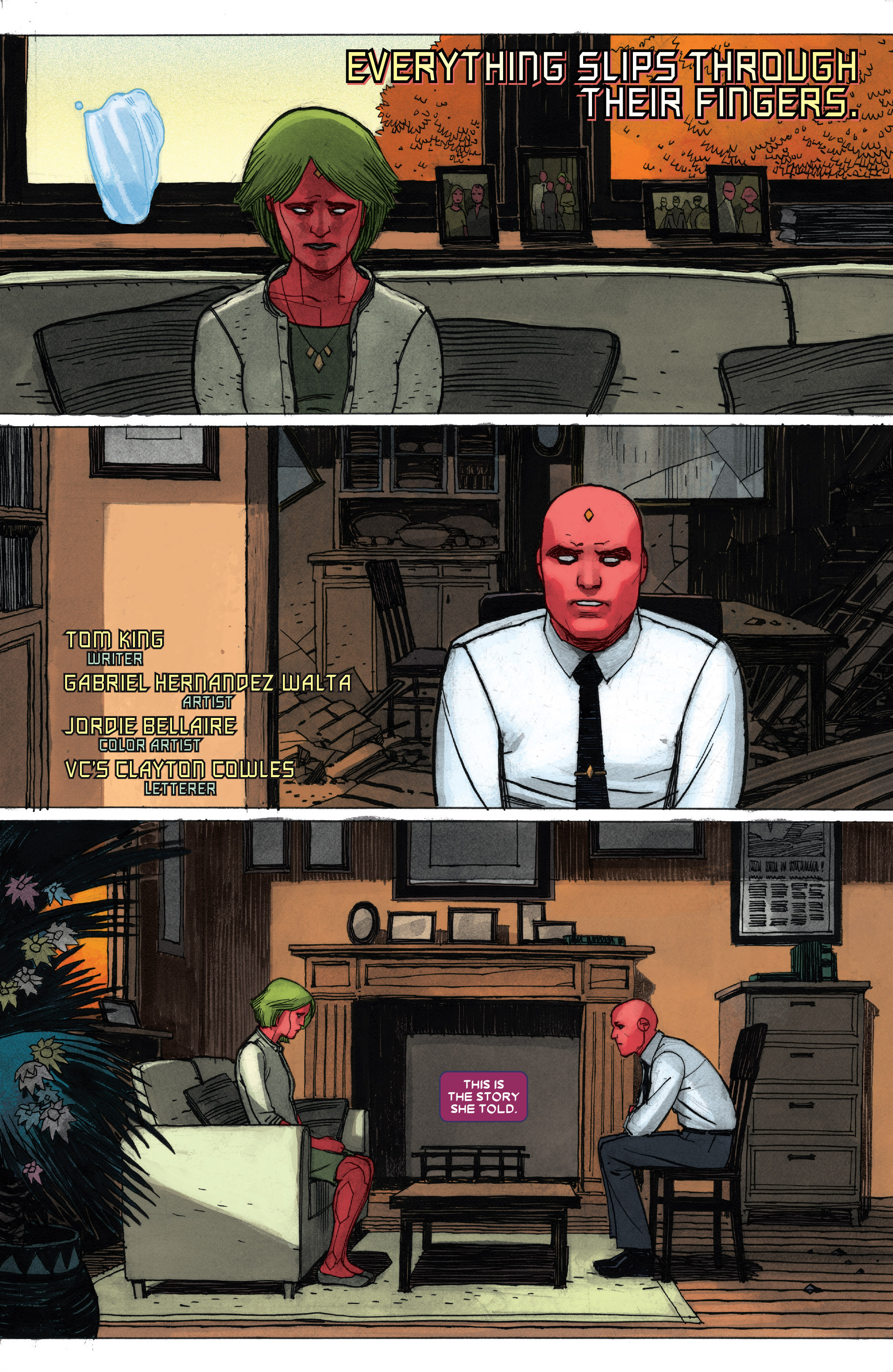 Read online Vision comic -  Issue #2 - 5