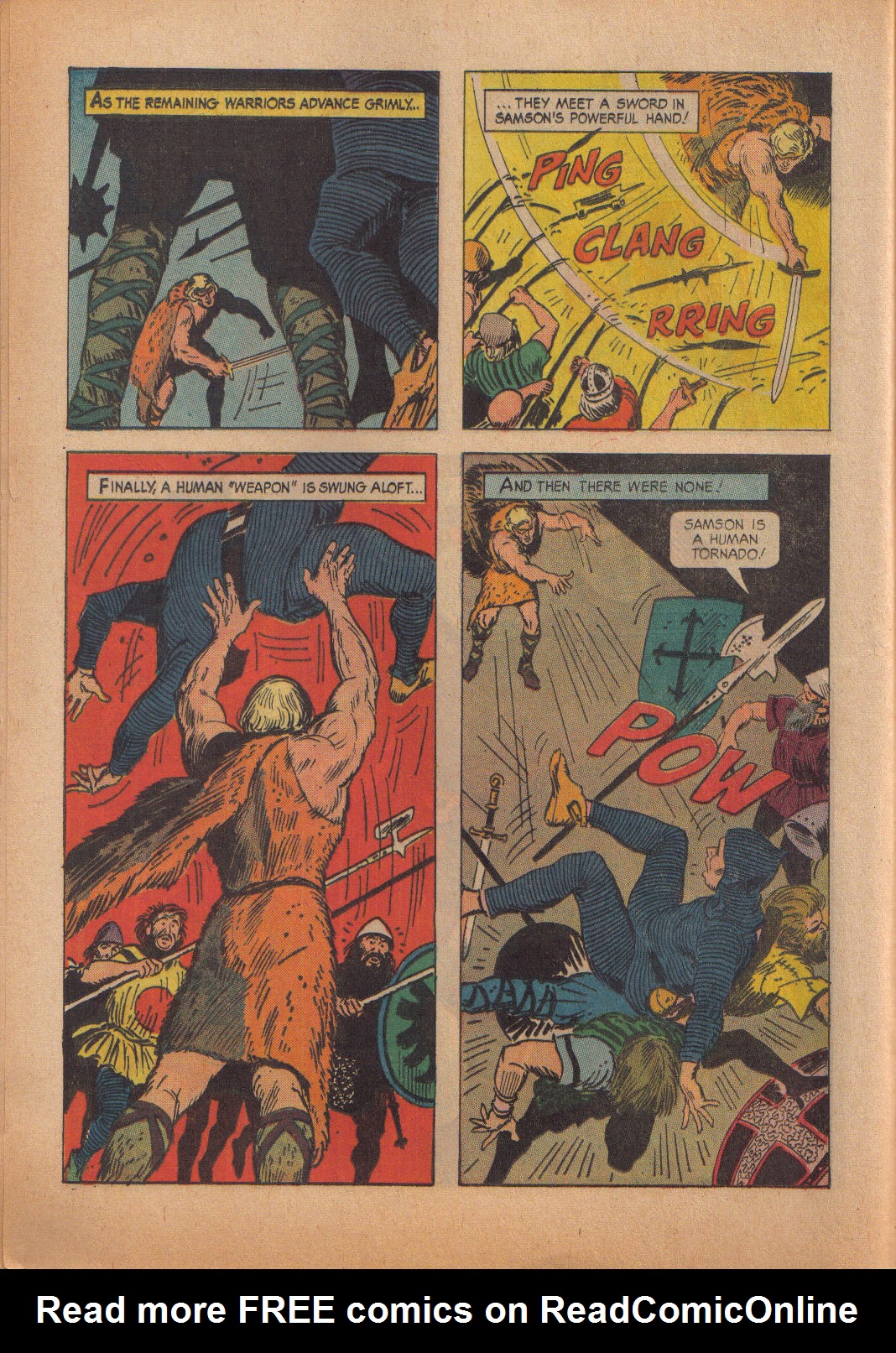 Read online Mighty Samson (1964) comic -  Issue #4 - 20