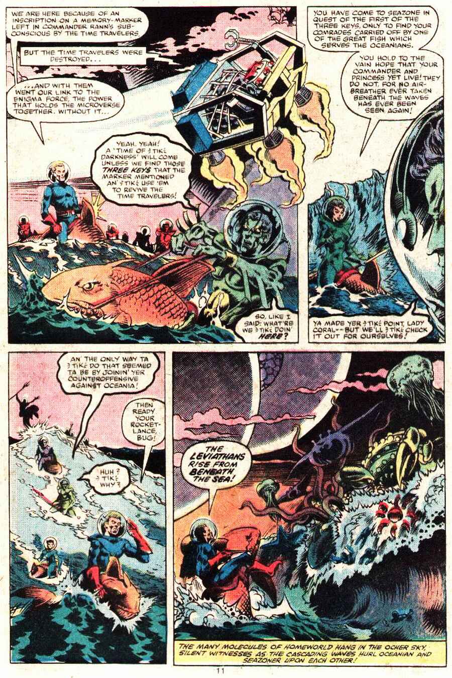 Read online Micronauts (1979) comic -  Issue #31 - 9