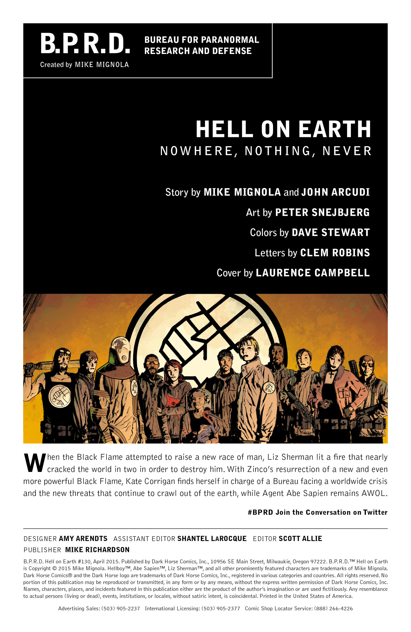 Read online B.P.R.D. Hell on Earth comic -  Issue #130 - 2