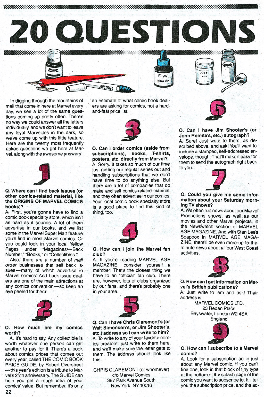 Read online Marvel Age comic -  Issue #50 - 23