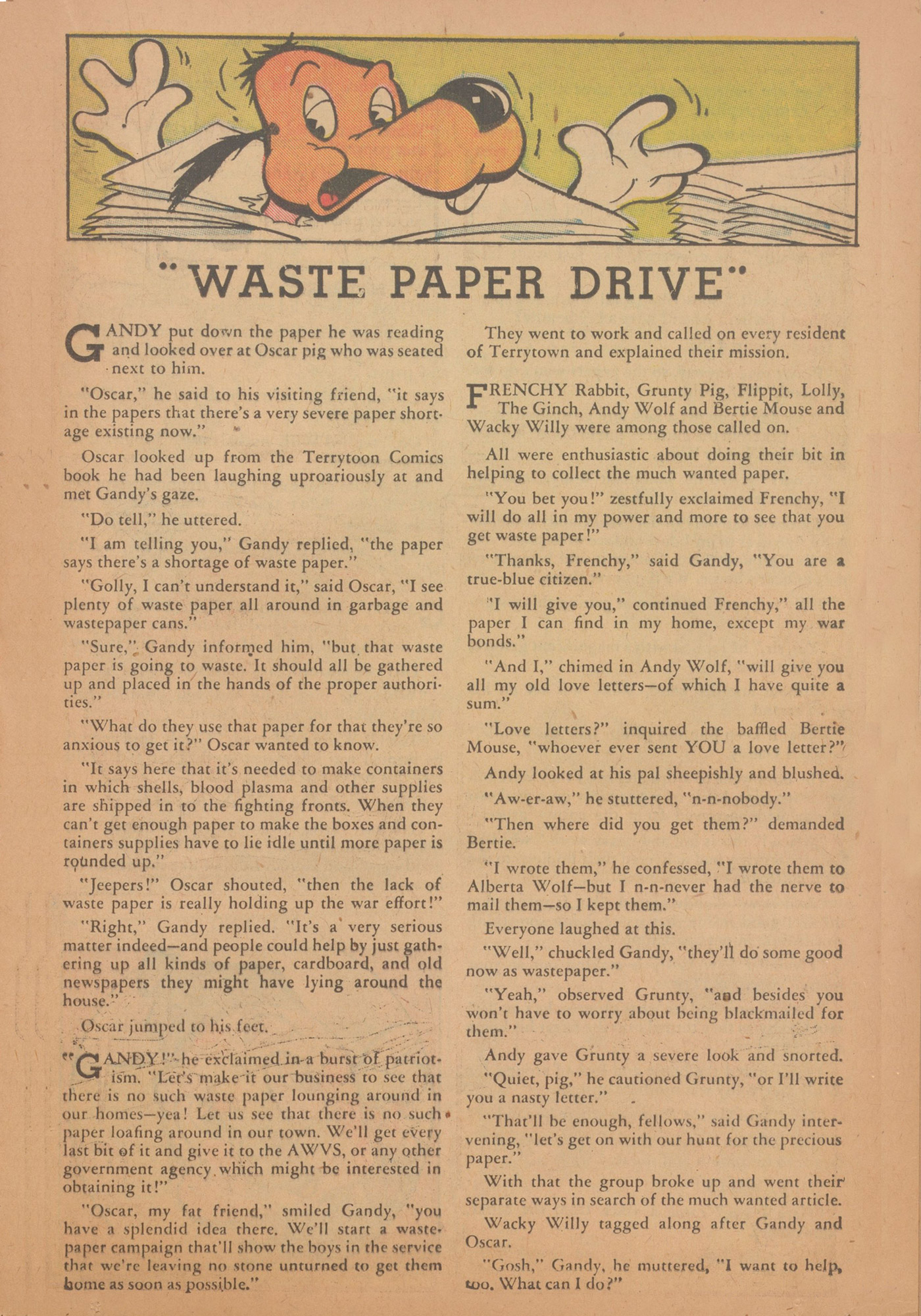 Read online Terry-Toons Comics comic -  Issue #19 - 33