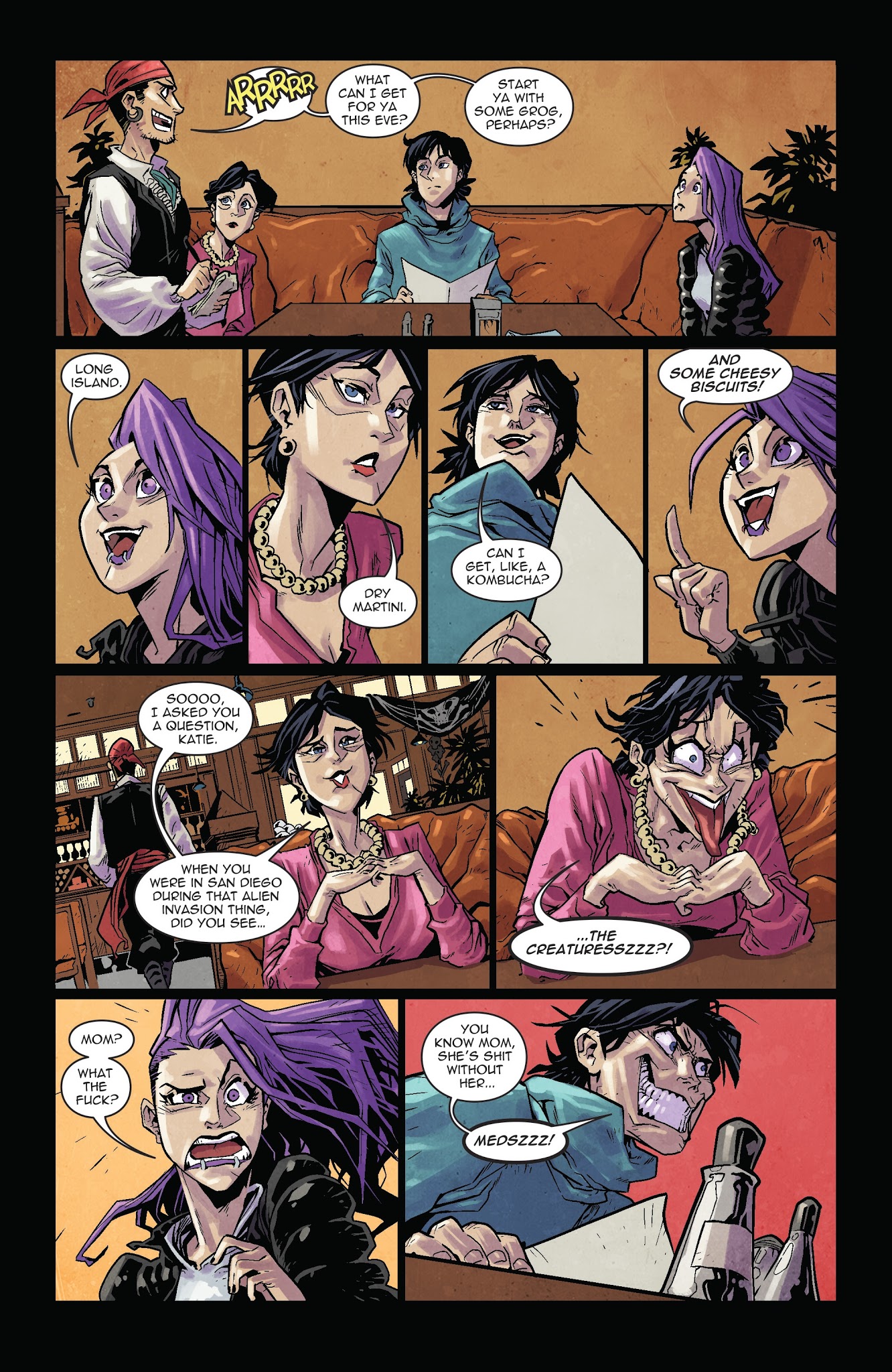 Read online Vampblade Season 2 comic -  Issue #9 - 18