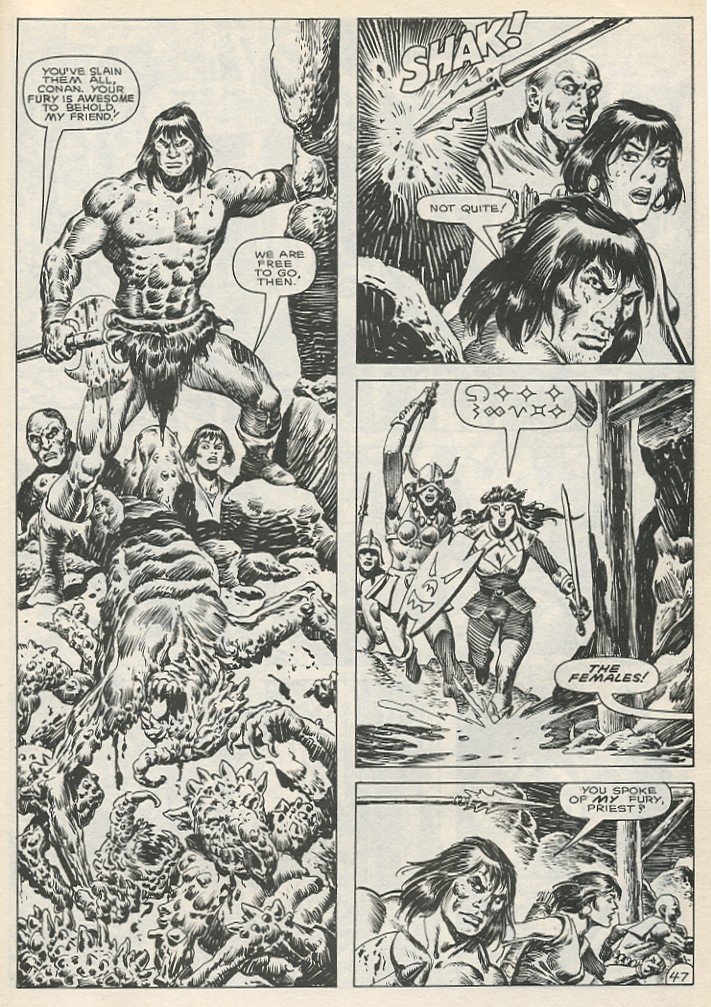 Read online The Savage Sword Of Conan comic -  Issue #141 - 53