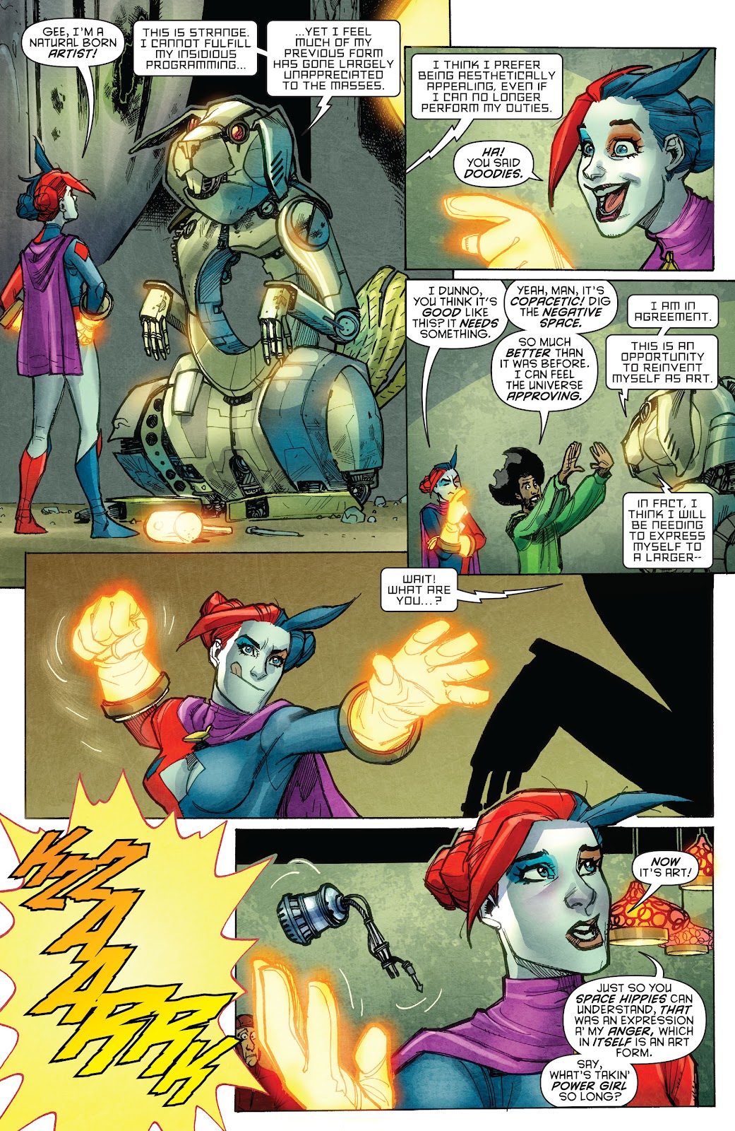 Harley Quinn and Power Girl issue 2 - Page 14
