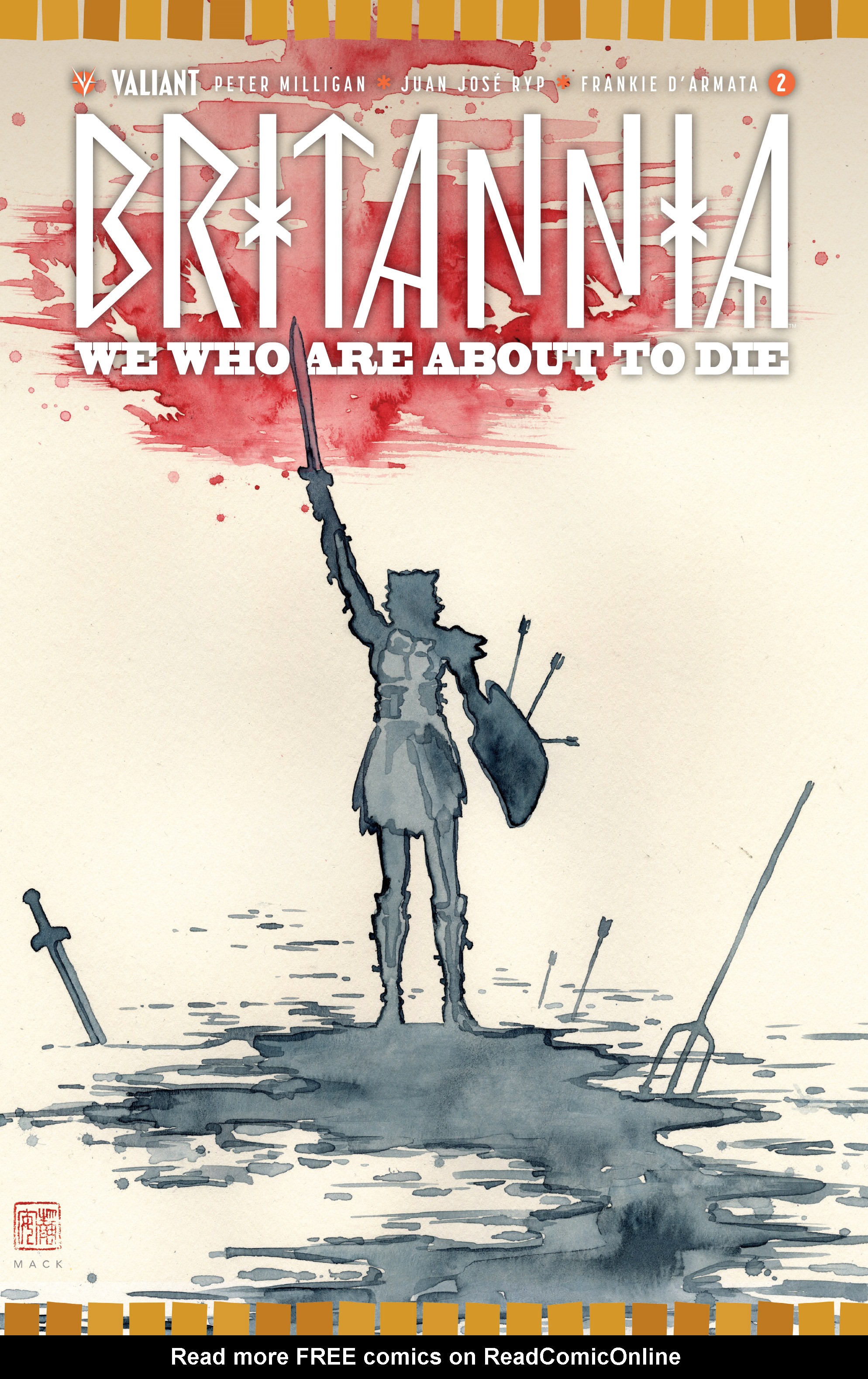 Read online Britannia: We Who Are About To Die comic -  Issue #2 - 1
