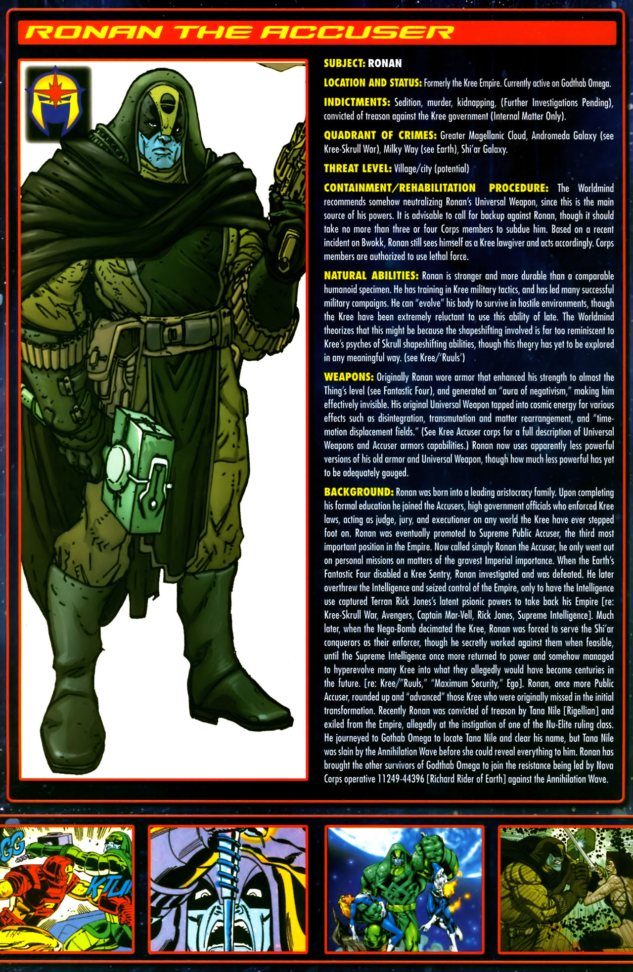 Read online Annihilation:  The  Nova Corps Files comic -  Issue #Annihilation:  The  Nova Corps Files Full - 33