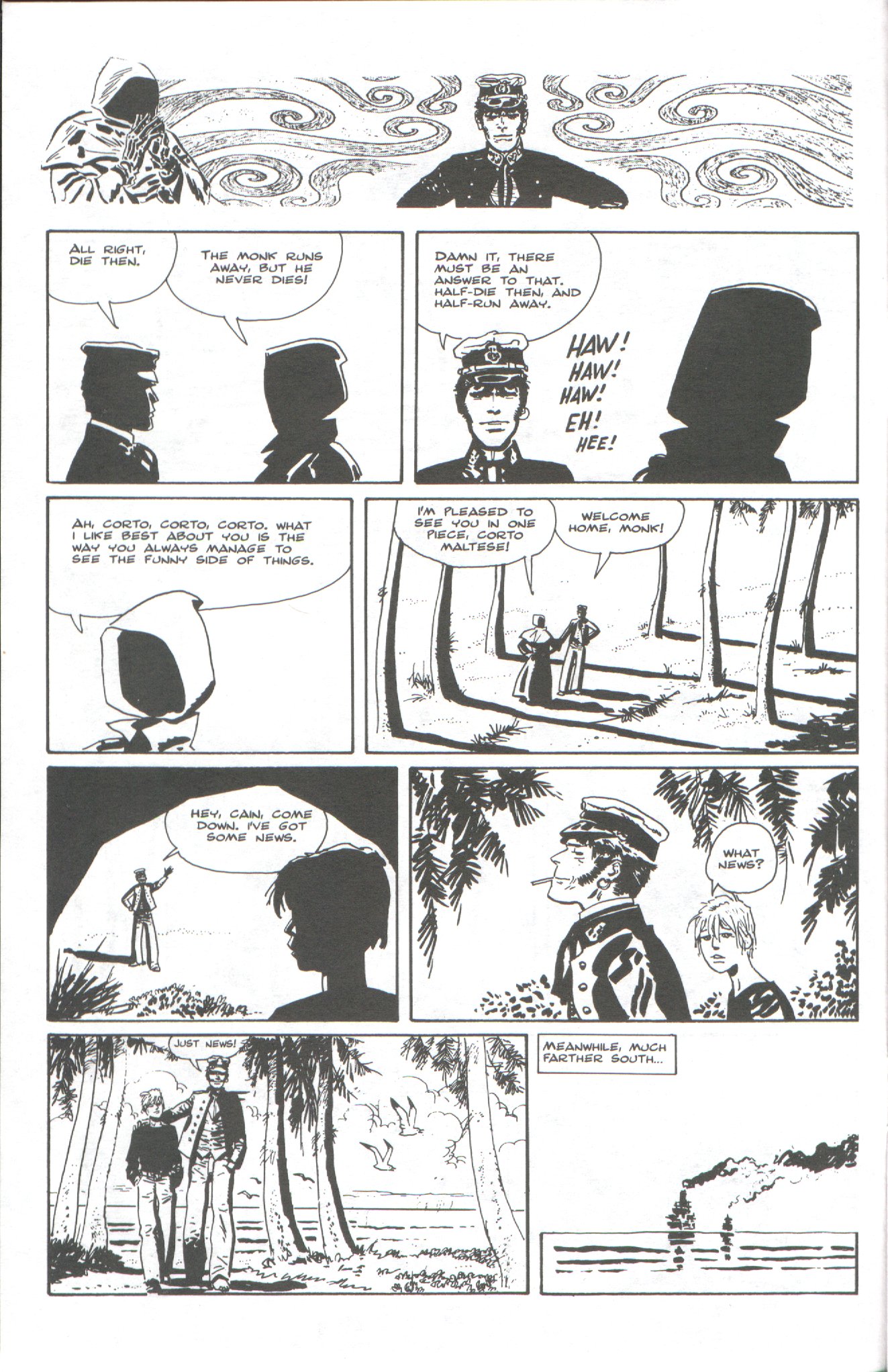 Read online Corto Maltese: Ballad of the Salt Sea comic -  Issue #6 - 8