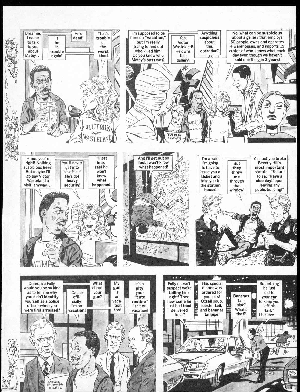 Read online MAD comic -  Issue #256 - 47