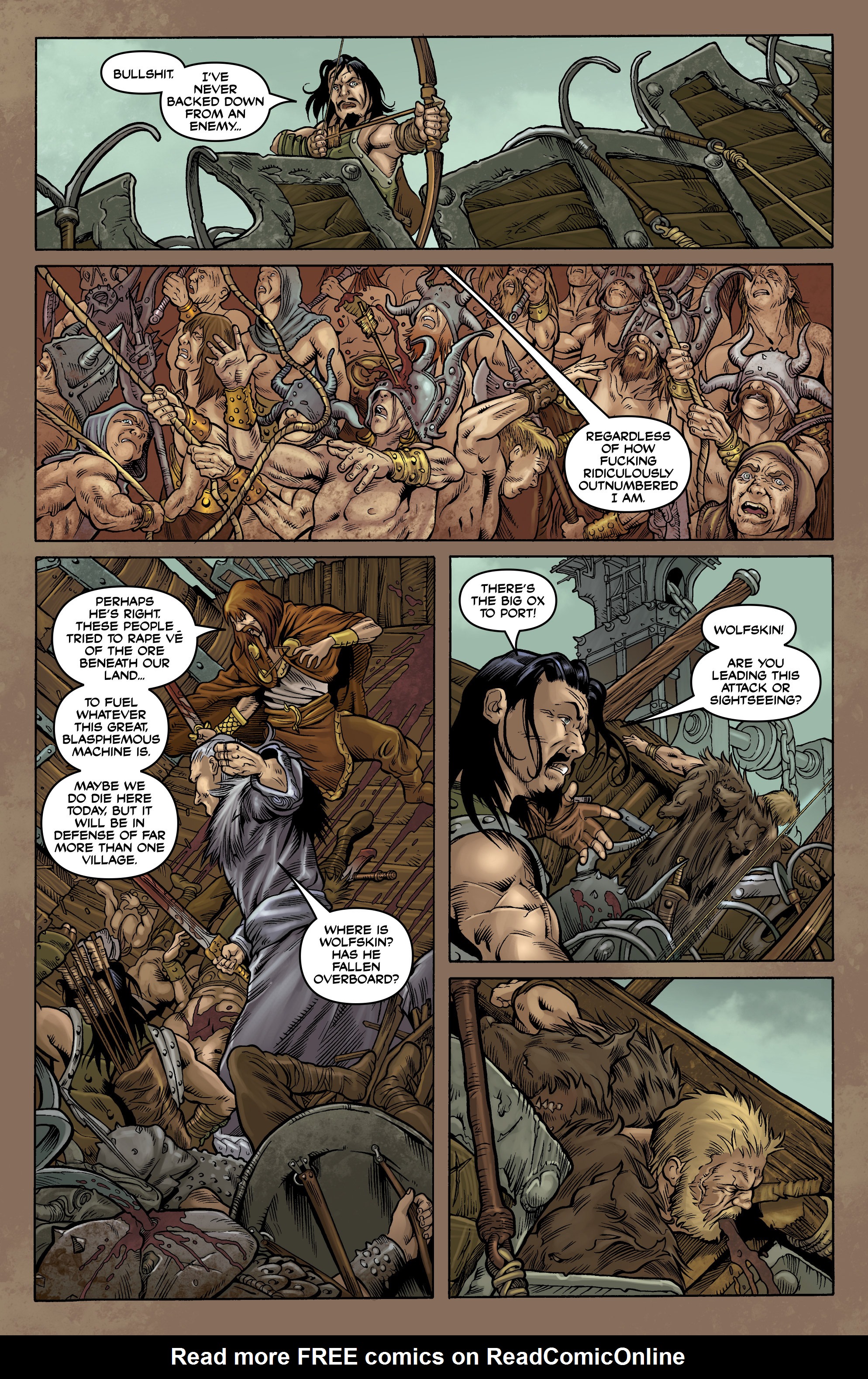 Read online Wolfskin: Hundredth Dream comic -  Issue #5 - 6