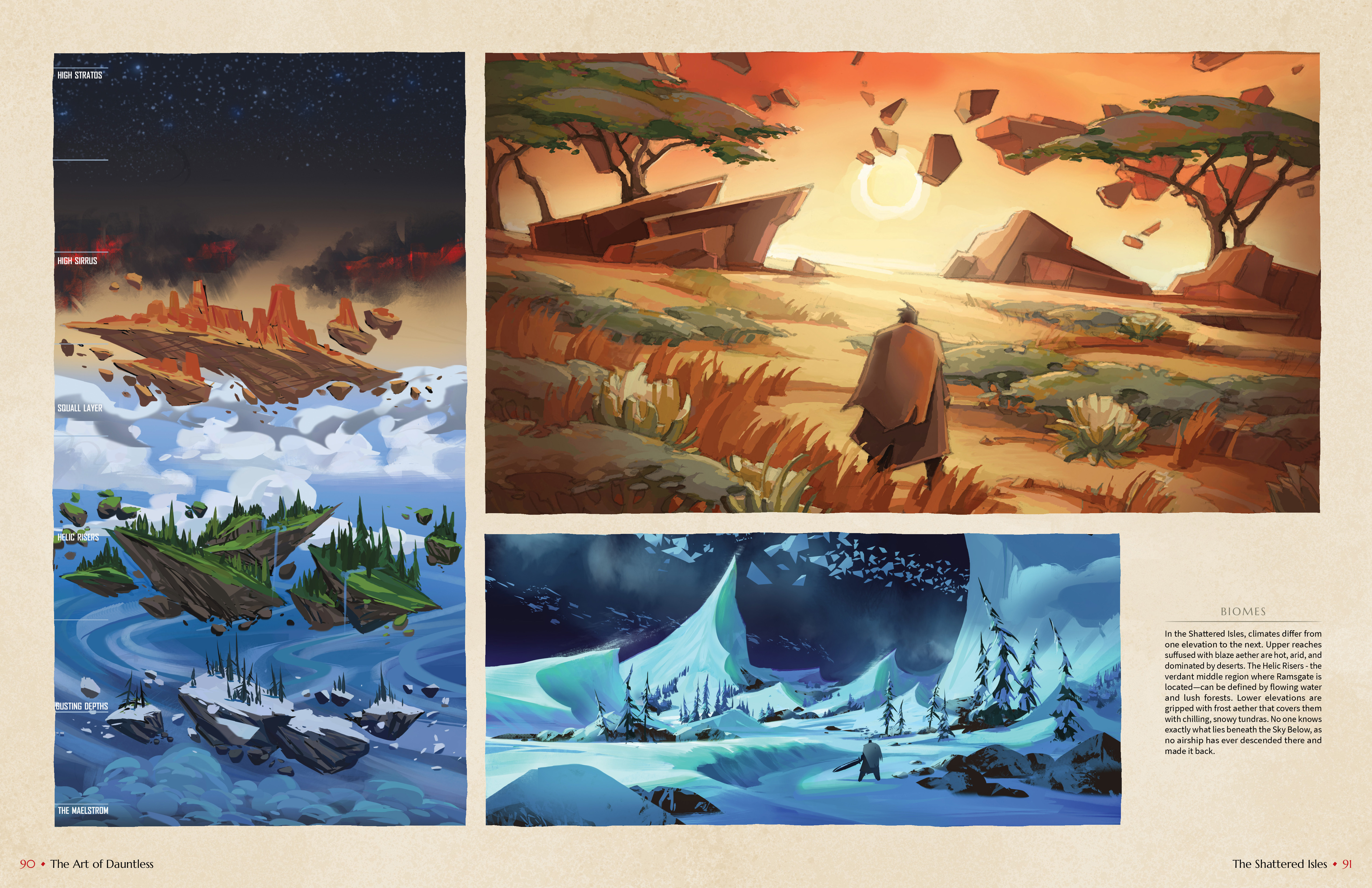 Read online The Art of Dauntless comic -  Issue # TPB - 76
