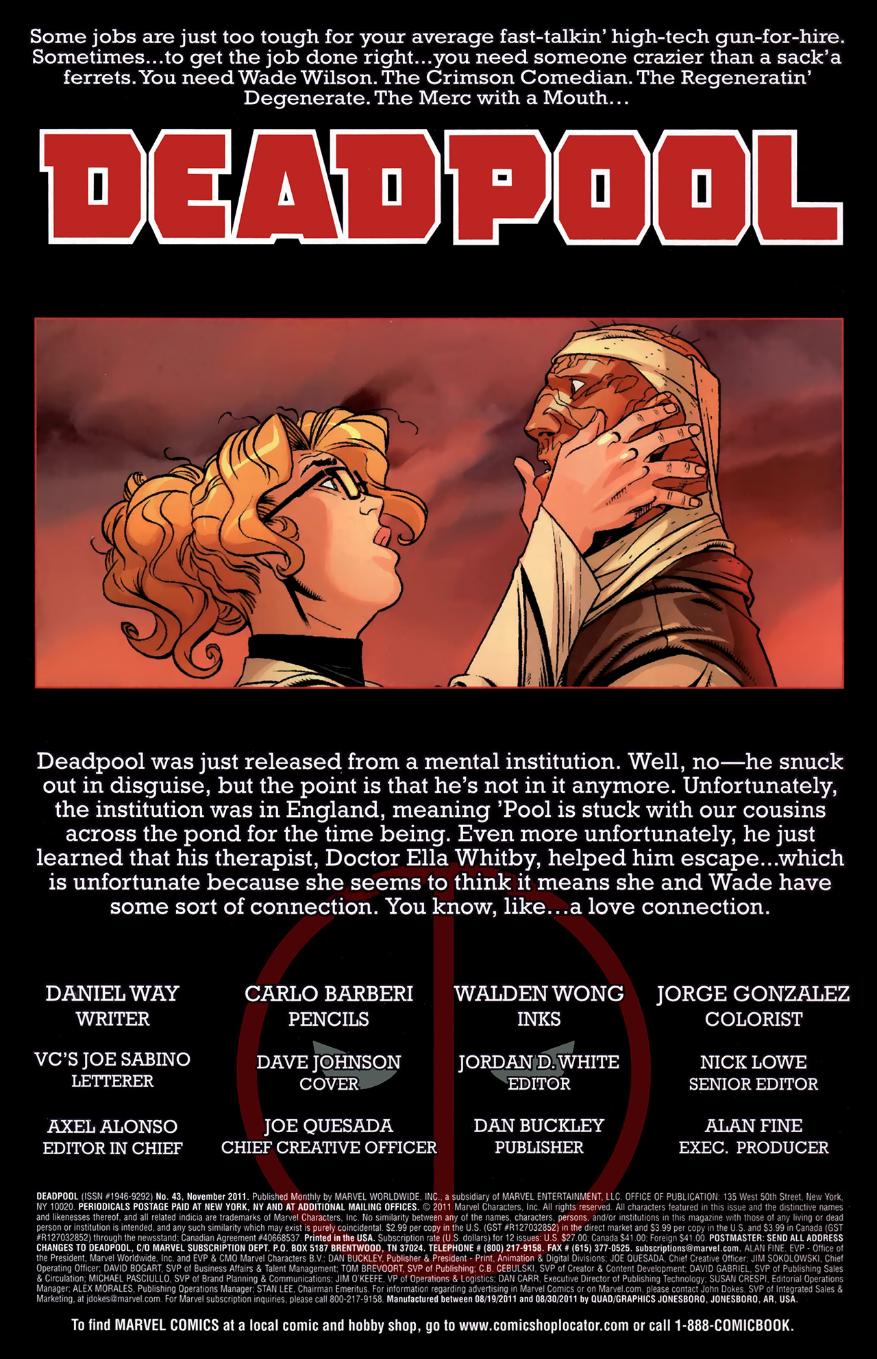 Read online Deadpool (2008) comic -  Issue #43 - 2