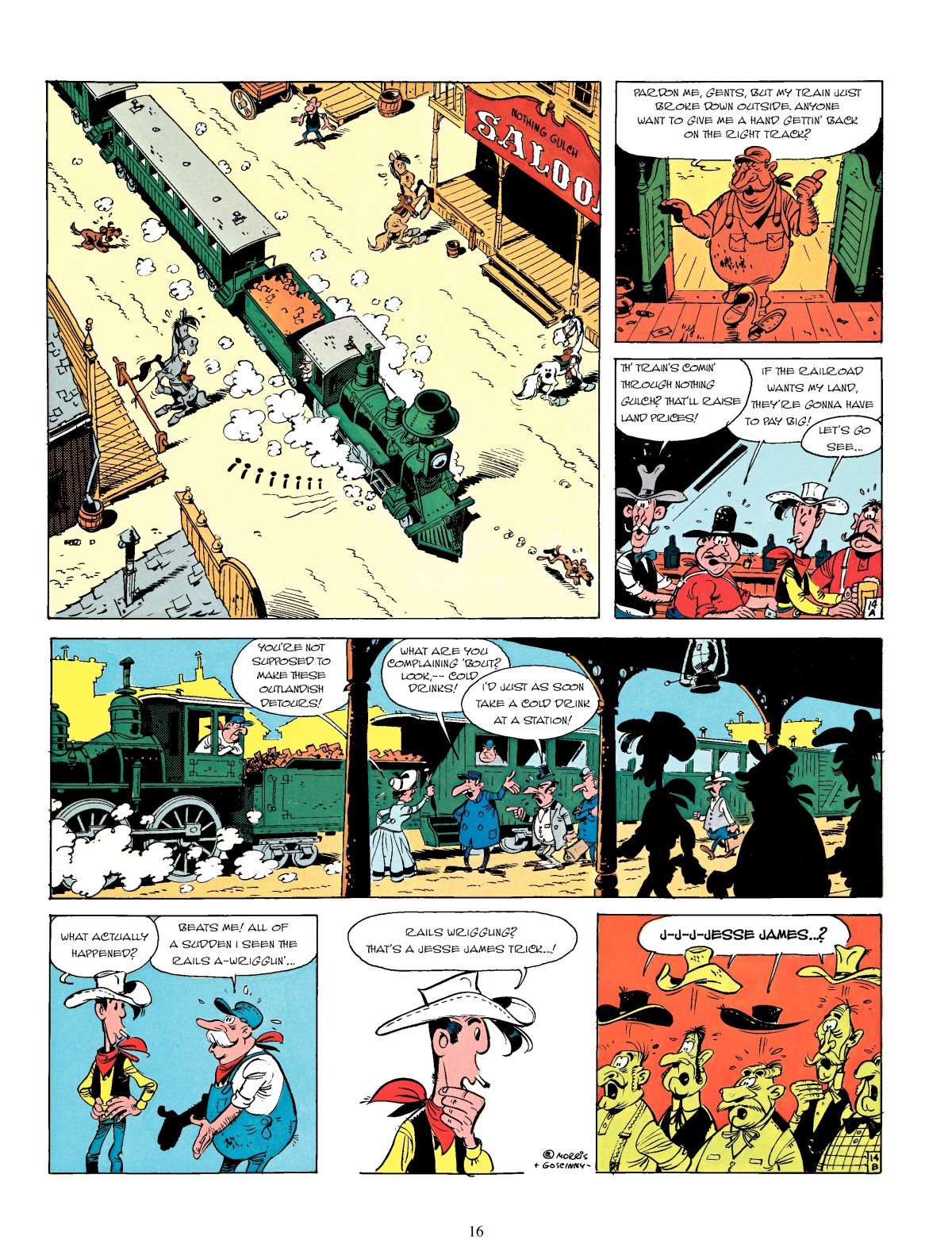 Read online A Lucky Luke Adventure comic -  Issue #4 - 18