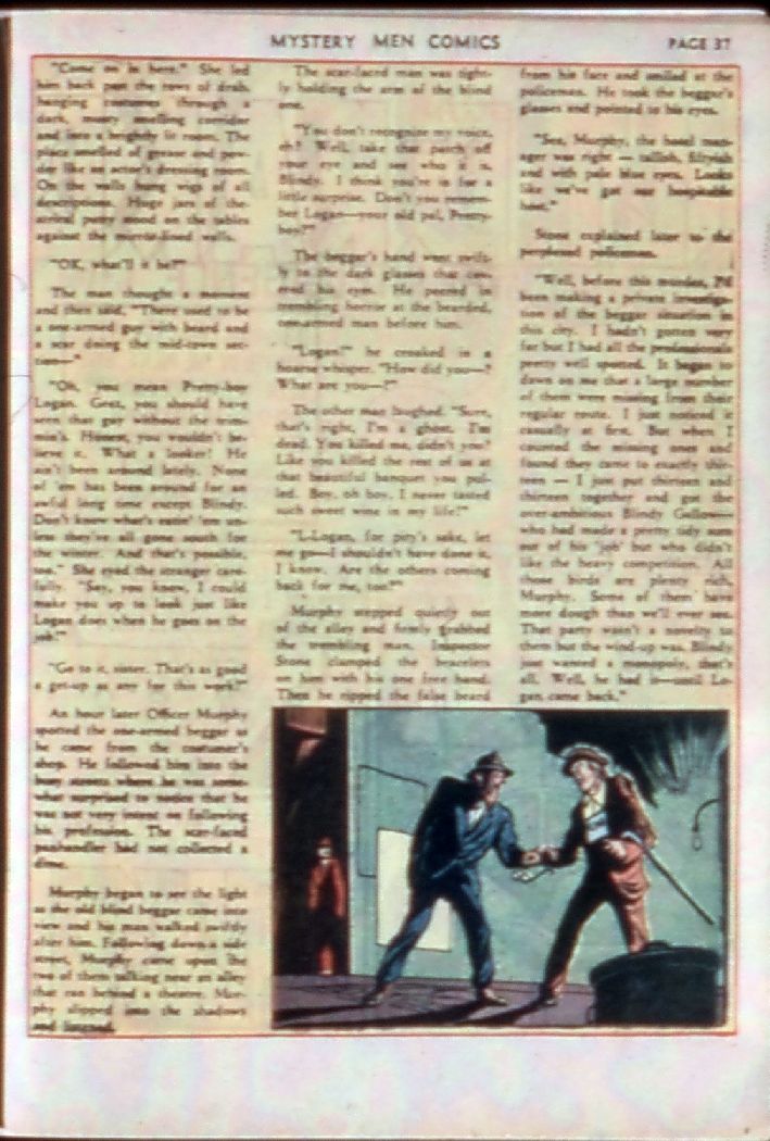 Read online Mystery Men Comics comic -  Issue #11 - 39