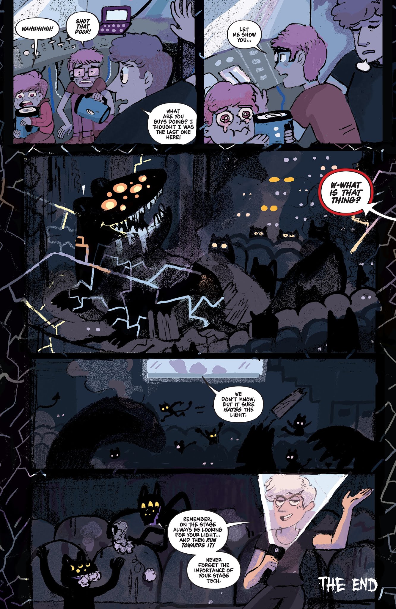 Read online The Backstagers Halloween Intermission comic -  Issue # Full - 37