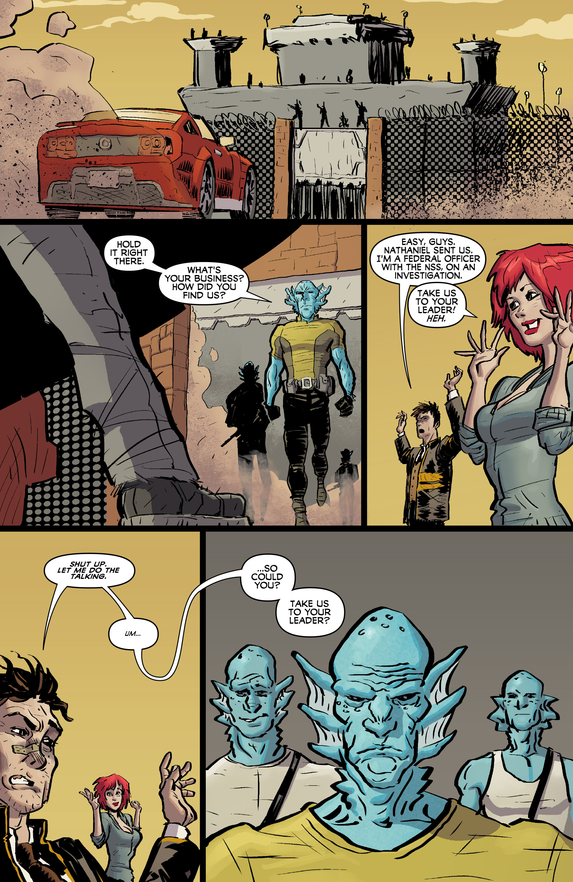 Read online Red City comic -  Issue #3 - 8