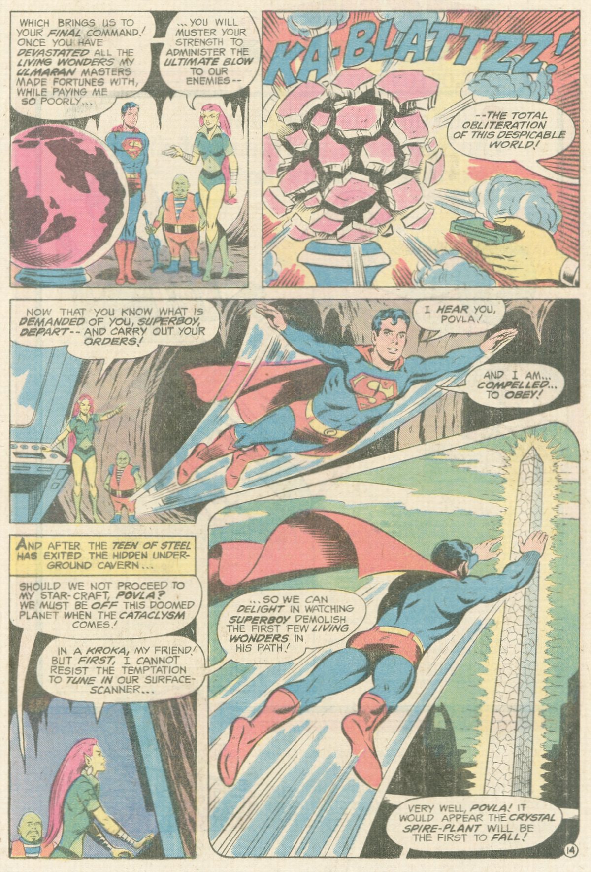 The New Adventures of Superboy 20 Page 14