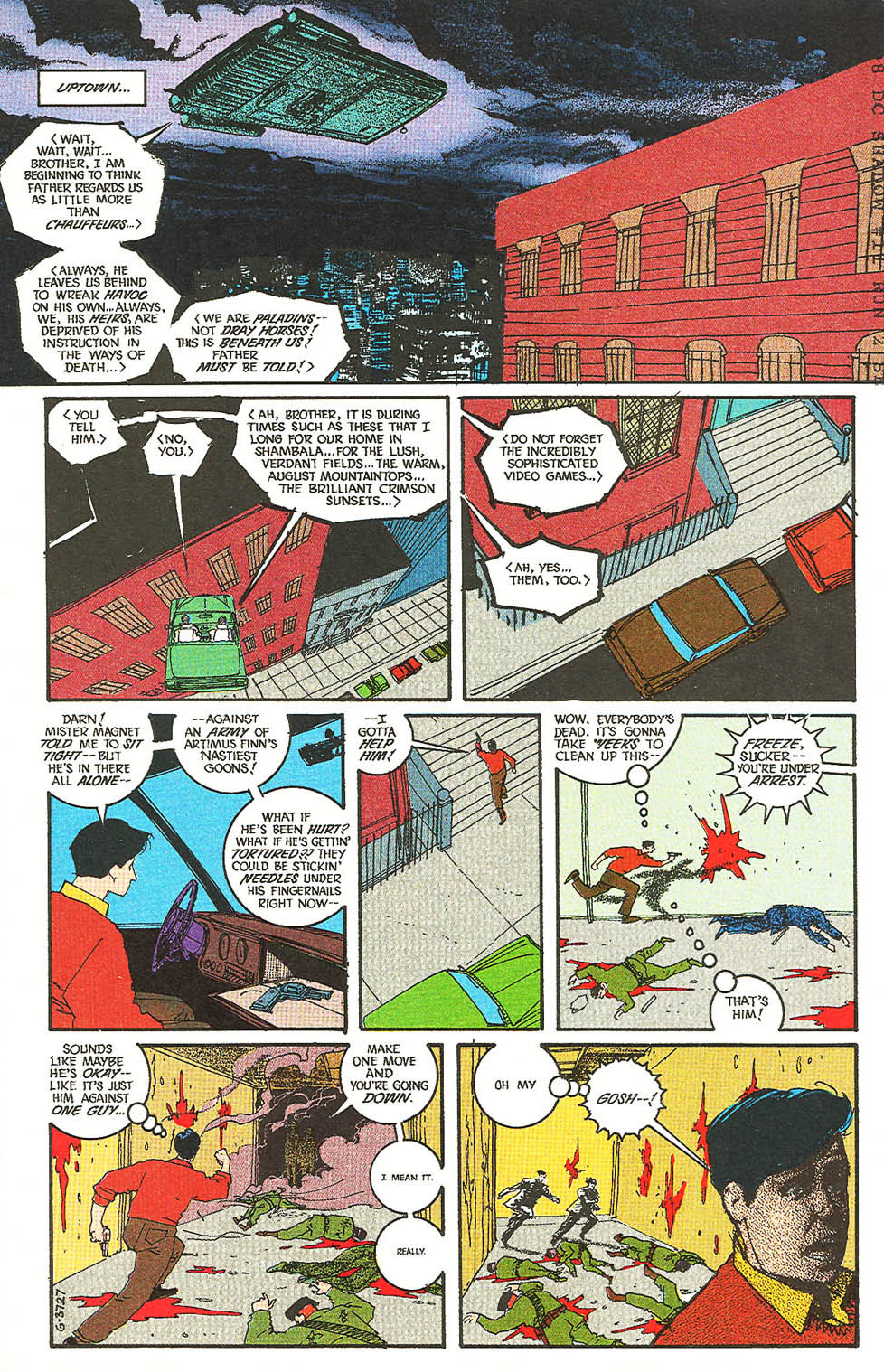 Read online The Shadow (1987) comic -  Issue #11 - 3