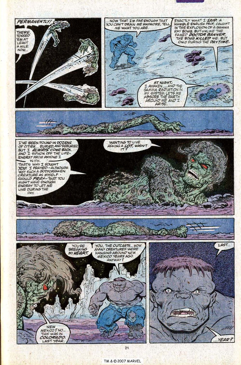 Read online The Incredible Hulk (1968) comic -  Issue #334 - 31