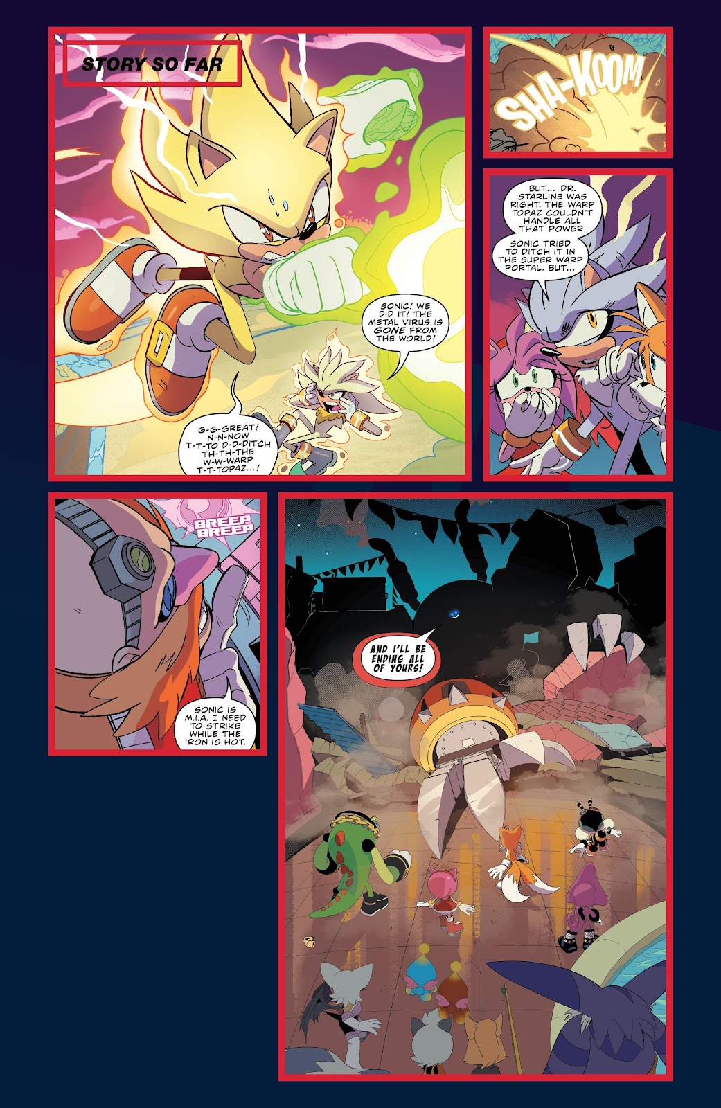 Sonic the Hedgehog (2018) issue 32 - Page 3