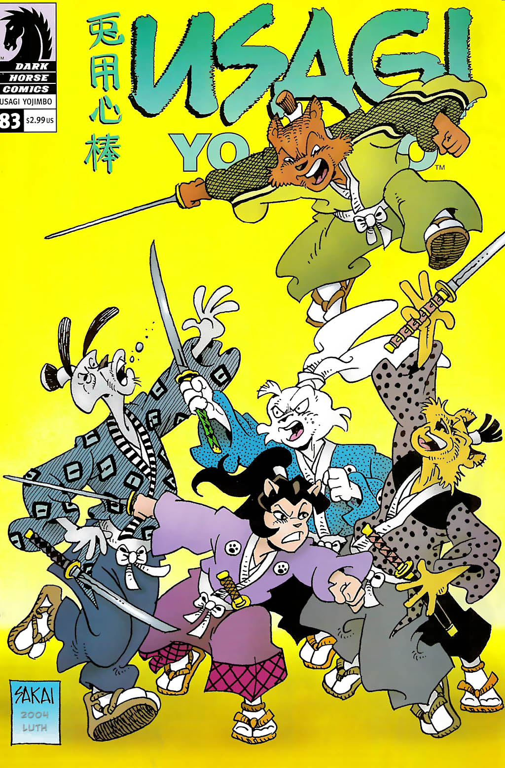 Read online Usagi Yojimbo (1996) comic -  Issue #83 - 1