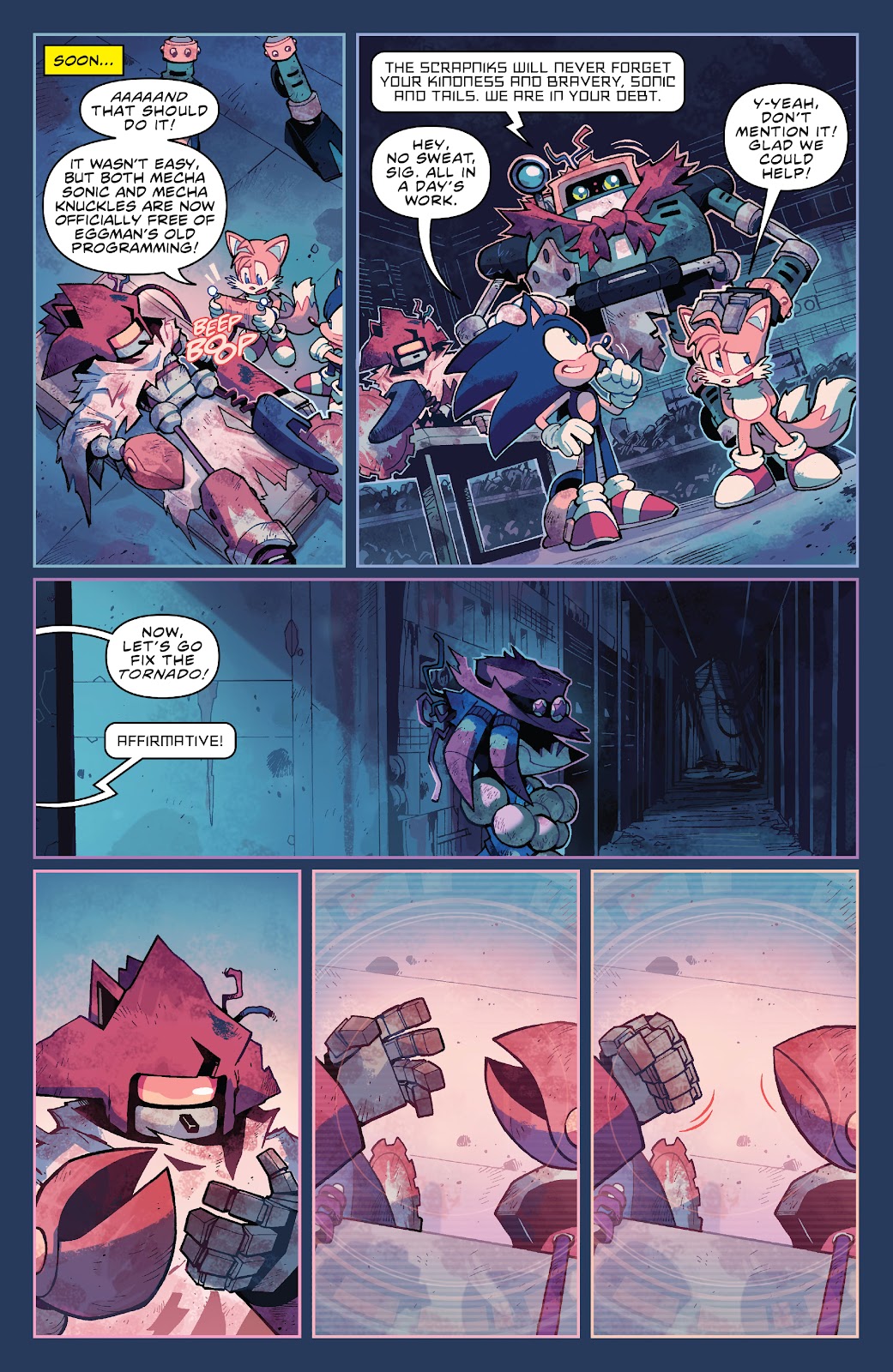 Sonic the Hedgehog: Scrapnik Island issue 4 - Page 19