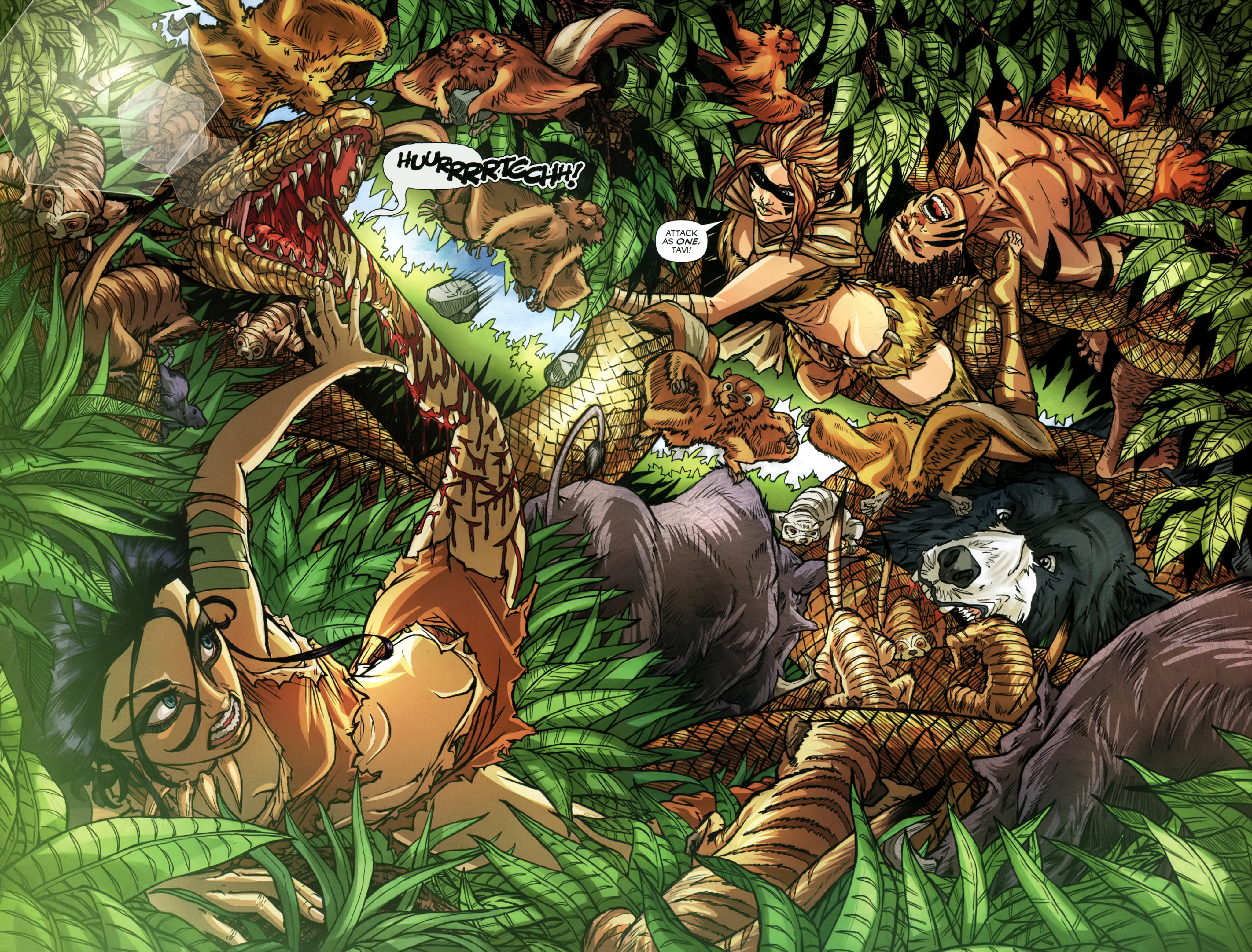 Read online Grimm Fairy Tales presents The Jungle Book comic -  Issue #4 - 20