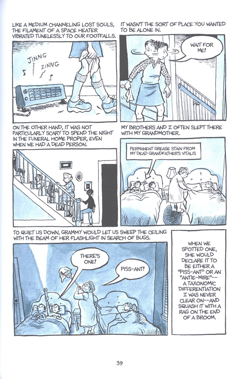 Read online Fun Home: A Family Tragicomic comic -  Issue # TPB - 46