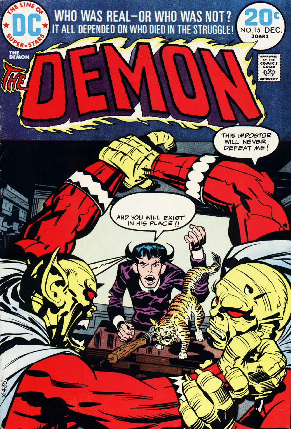 Read online The Demon (1972) comic -  Issue #15 - 1