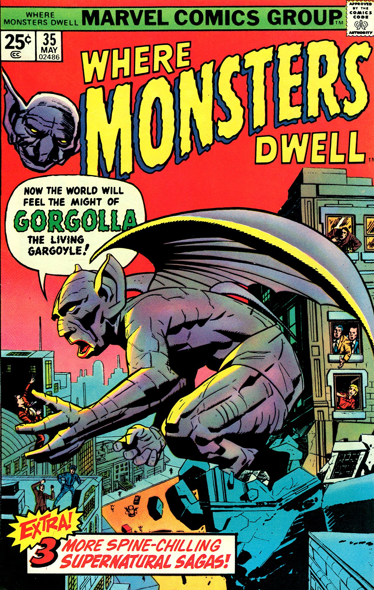 Read online Where Monsters Dwell (1970) comic -  Issue #35 - 1